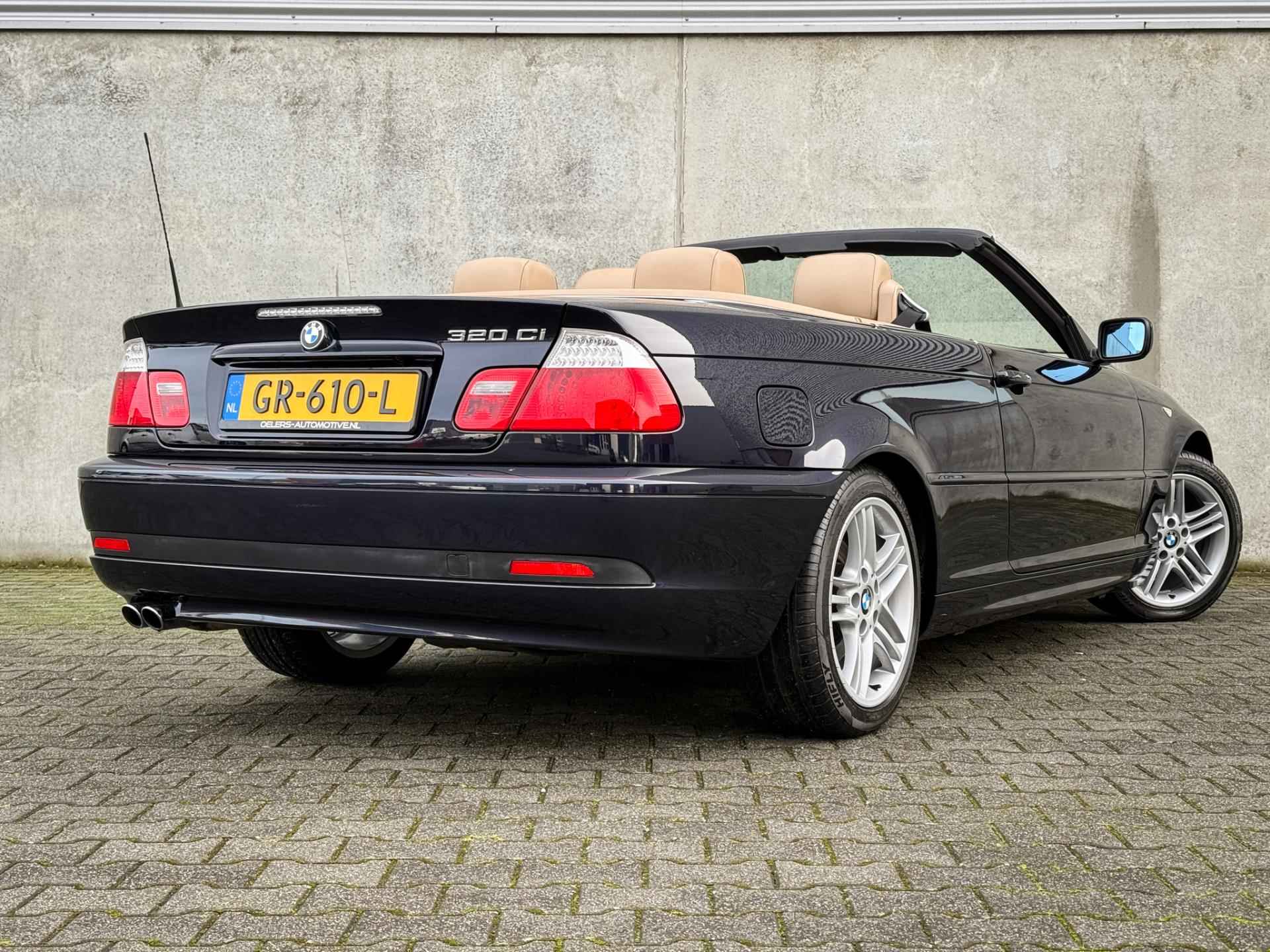 BMW 3-serie Cabrio 320Ci Special Executive | Leder | Xenon | Clima | Cruise | Blauw metalic | Volledig origineel | - 2/42