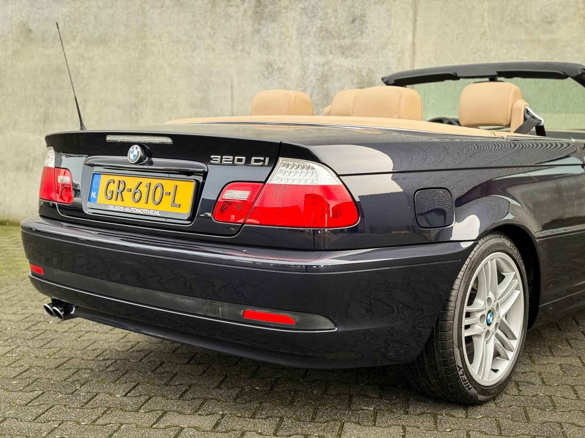 BMW 3-serie Cabrio 320Ci Special Executive | Leder | Xenon | Clima | Cruise | Blauw metalic | Volledig origineel | - 4/42