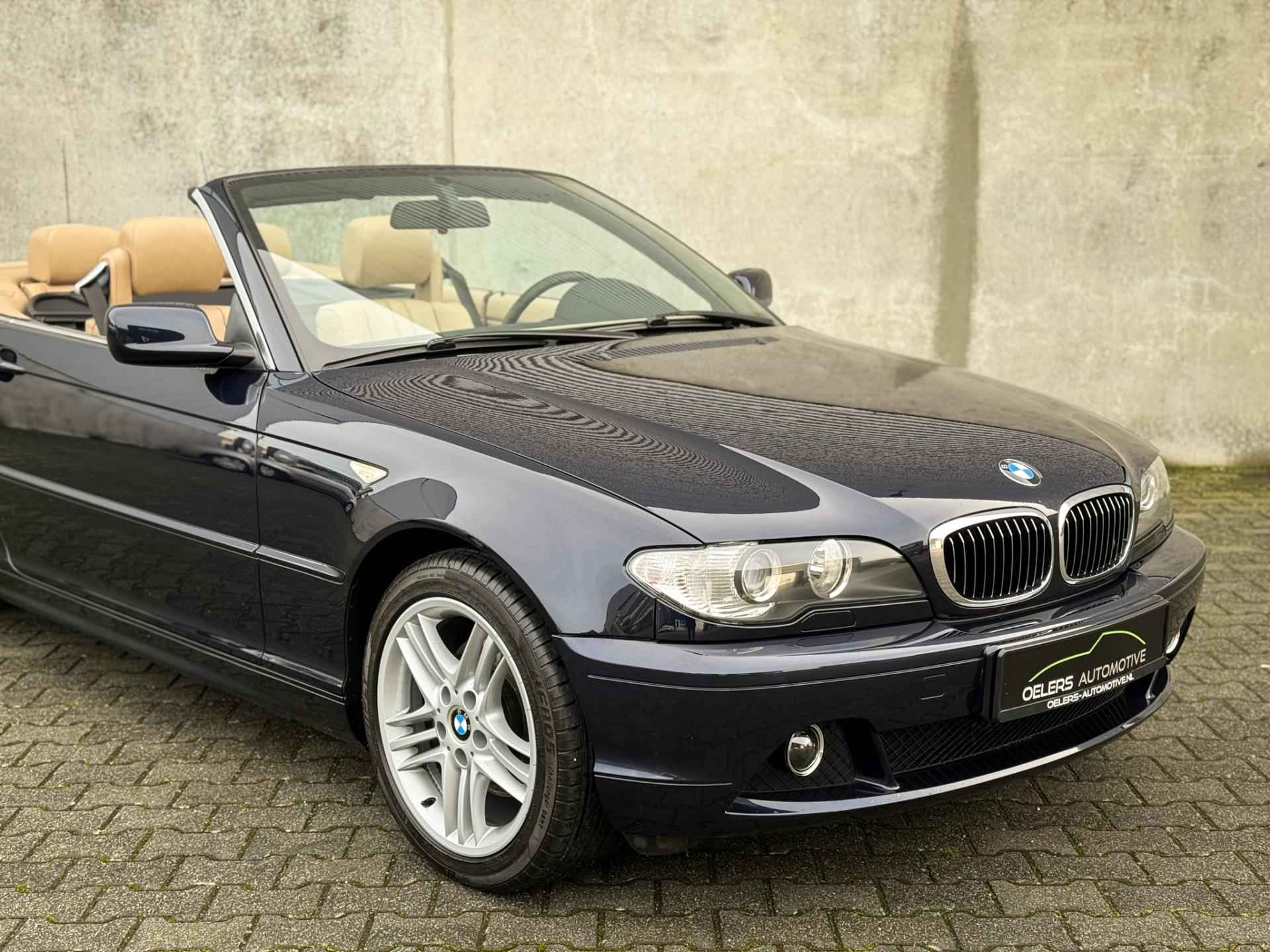 BMW 3-serie Cabrio 320Ci Special Executive | Leder | Xenon | Clima | Cruise | Blauw metalic | Volledig origineel | - 7/42