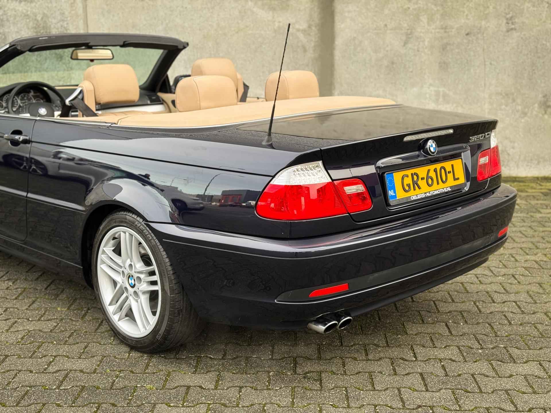 BMW 3-serie Cabrio 320Ci Special Executive | Leder | Xenon | Clima | Cruise | Blauw metalic | Volledig origineel | - 8/42