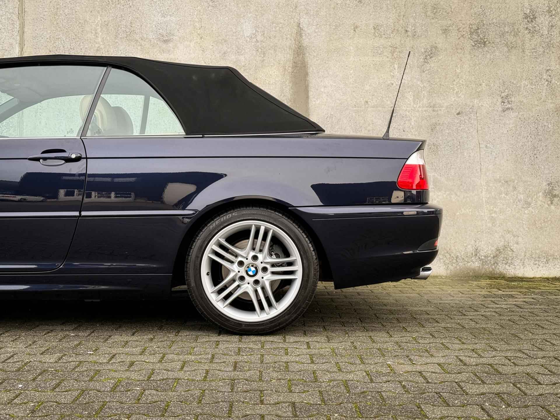 BMW 3-serie Cabrio 320Ci Special Executive | Leder | Xenon | Clima | Cruise | Blauw metalic | Volledig origineel | - 11/42