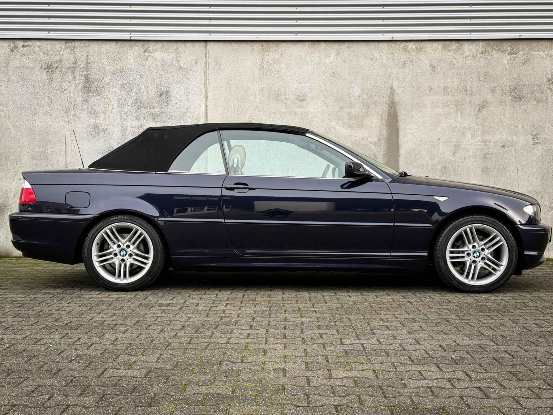 BMW 3-serie Cabrio 320Ci Special Executive | Leder | Xenon | Clima | Cruise | Blauw metalic | Volledig origineel | - 13/42