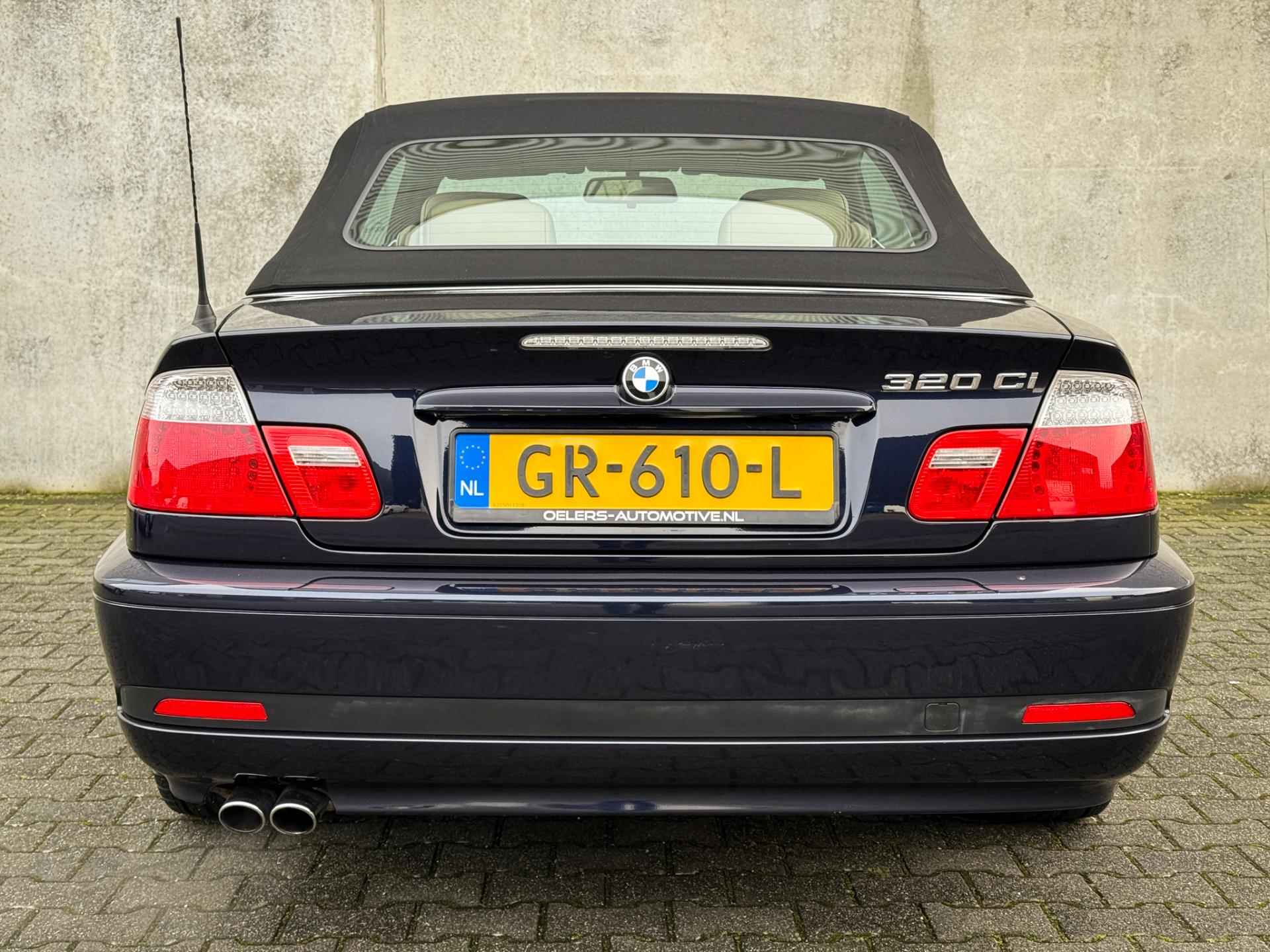 BMW 3-serie Cabrio 320Ci Special Executive | Leder | Xenon | Clima | Cruise | Blauw metalic | Volledig origineel | - 15/42