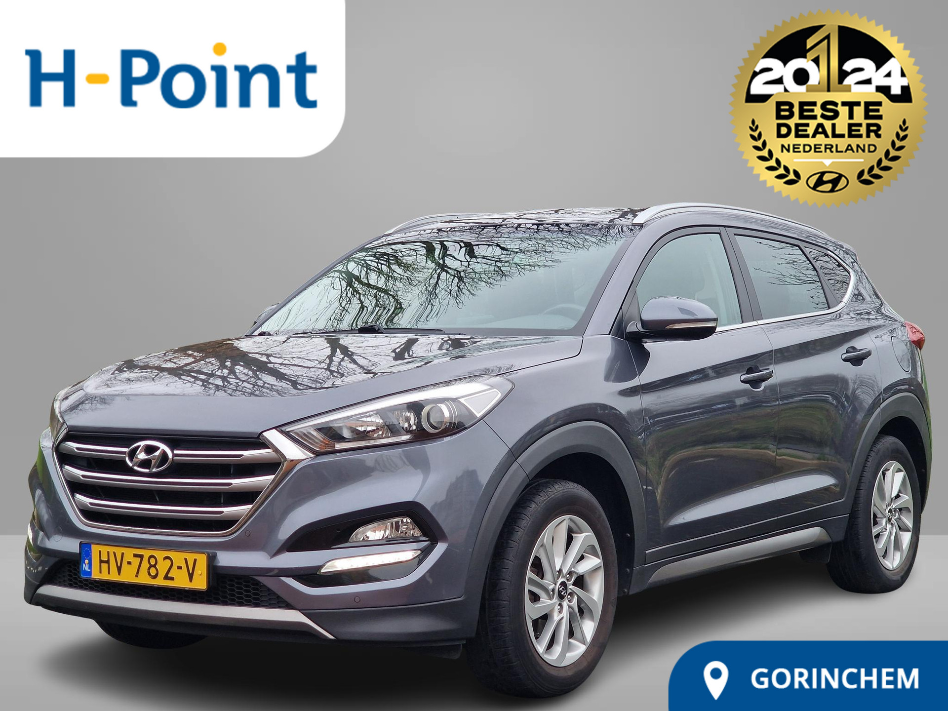 Hyundai Tucson 1.6 T-GDi 177 PK Comfort || 1900 kg Trekvermogen | Ingebouwde navigatie | Stoelverwarming | Trekhaak |