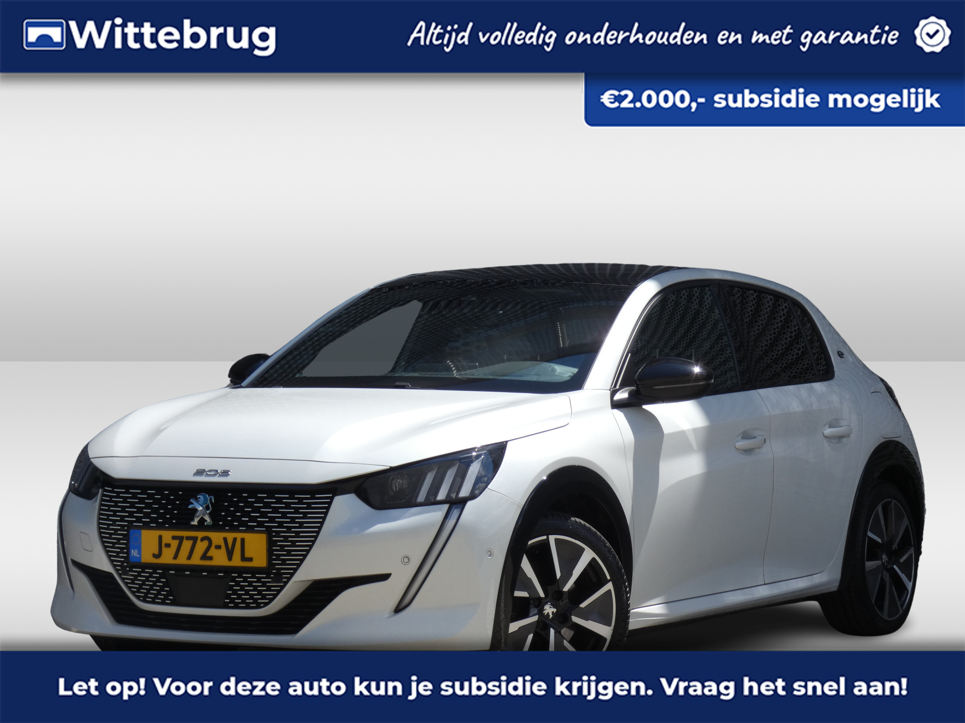 Peugeot e-208 EV GT 350 50 kWh 136 PK | Panoramadak | Camera | Navigatie | Stoelverwarming |