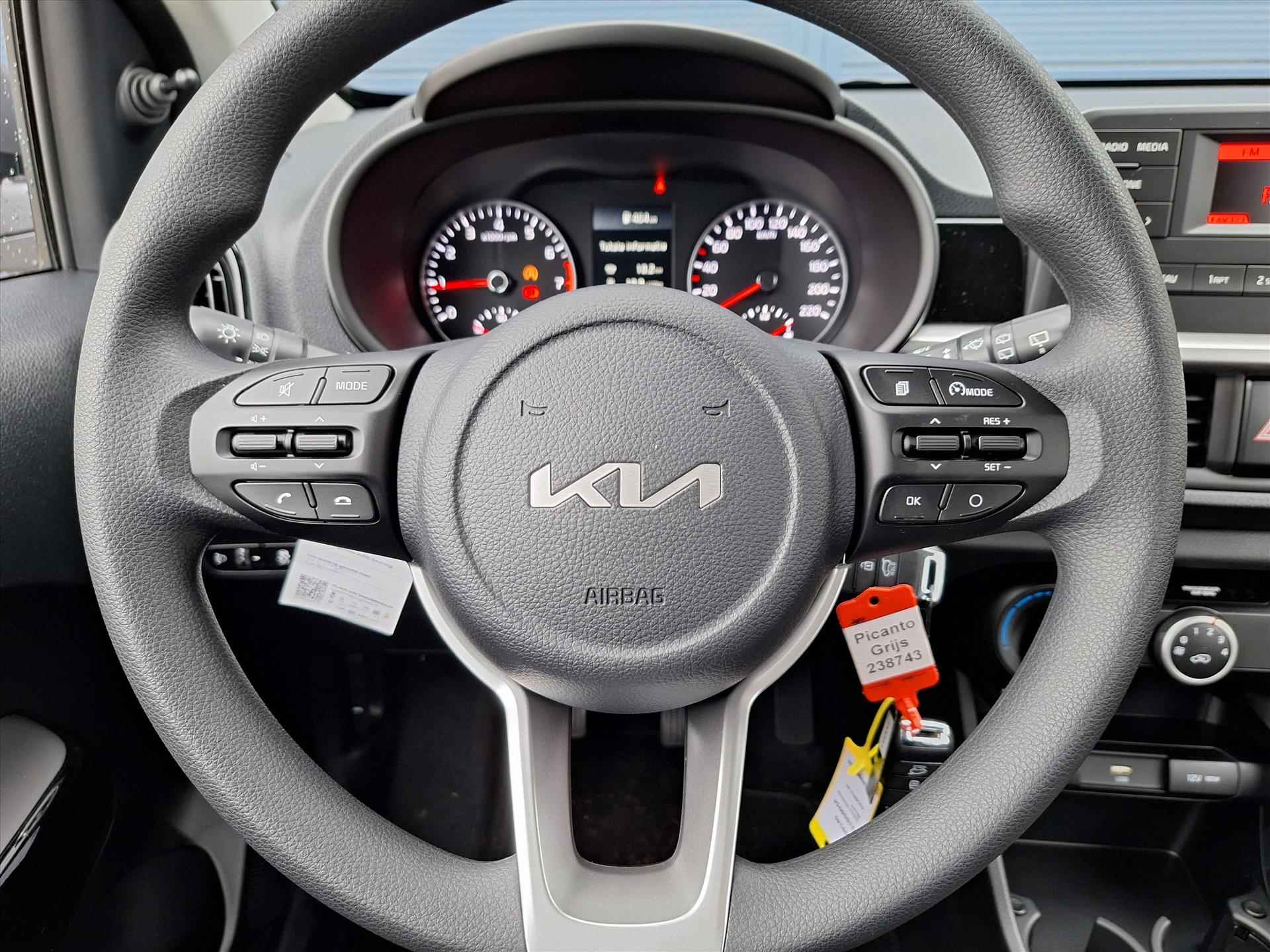 Kia Picanto 1.0 DPi 67pk 4-zits ComfortLine | Cruise control | Bluetooth | Airco - 10/32