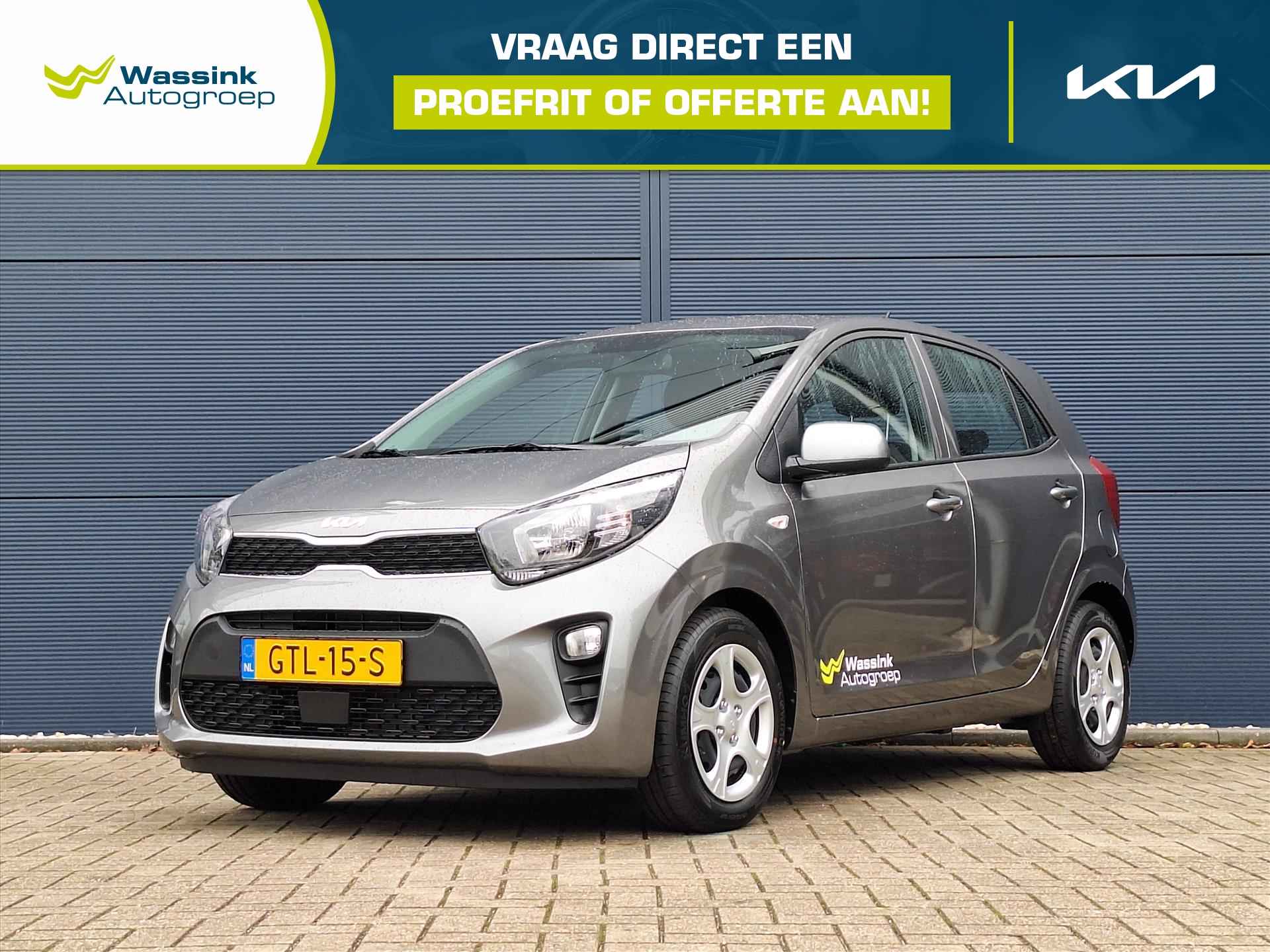 Kia Picanto 1.0 DPi 67pk 4-zits ComfortLine | Cruise control | Bluetooth | Airco - 1/32