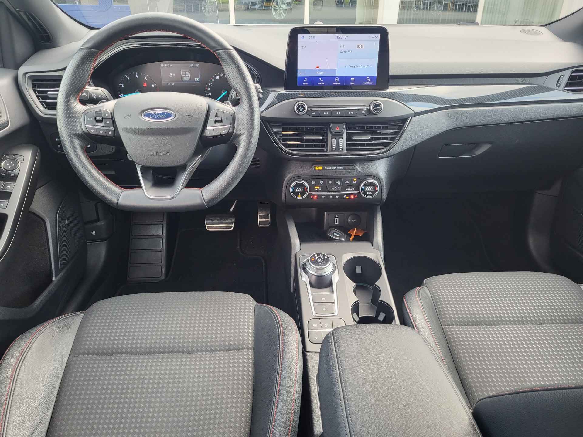 Ford Focus 1.0 EcoBoost 126PK ST-Line Business, Automaat, Camera, Rijklaar met beurt & garantie! - 10/36