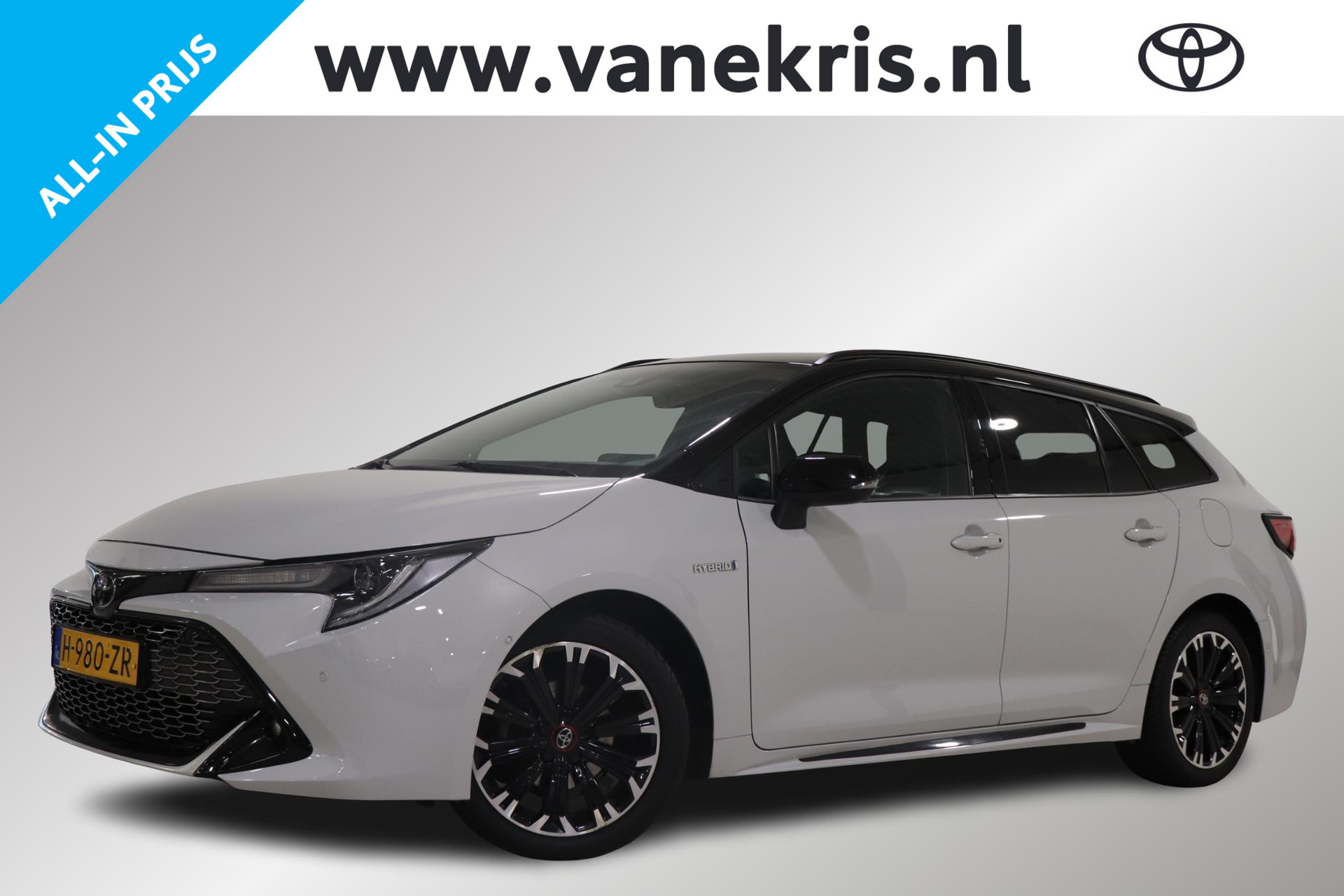 Toyota Corolla Touring Sports 1.8 Hybrid GR-Sport, Stoelverwarming, Trekhaak, Sensoren, All-season banden, Apple Carplay/Android Auto, Cruise & Climate control!