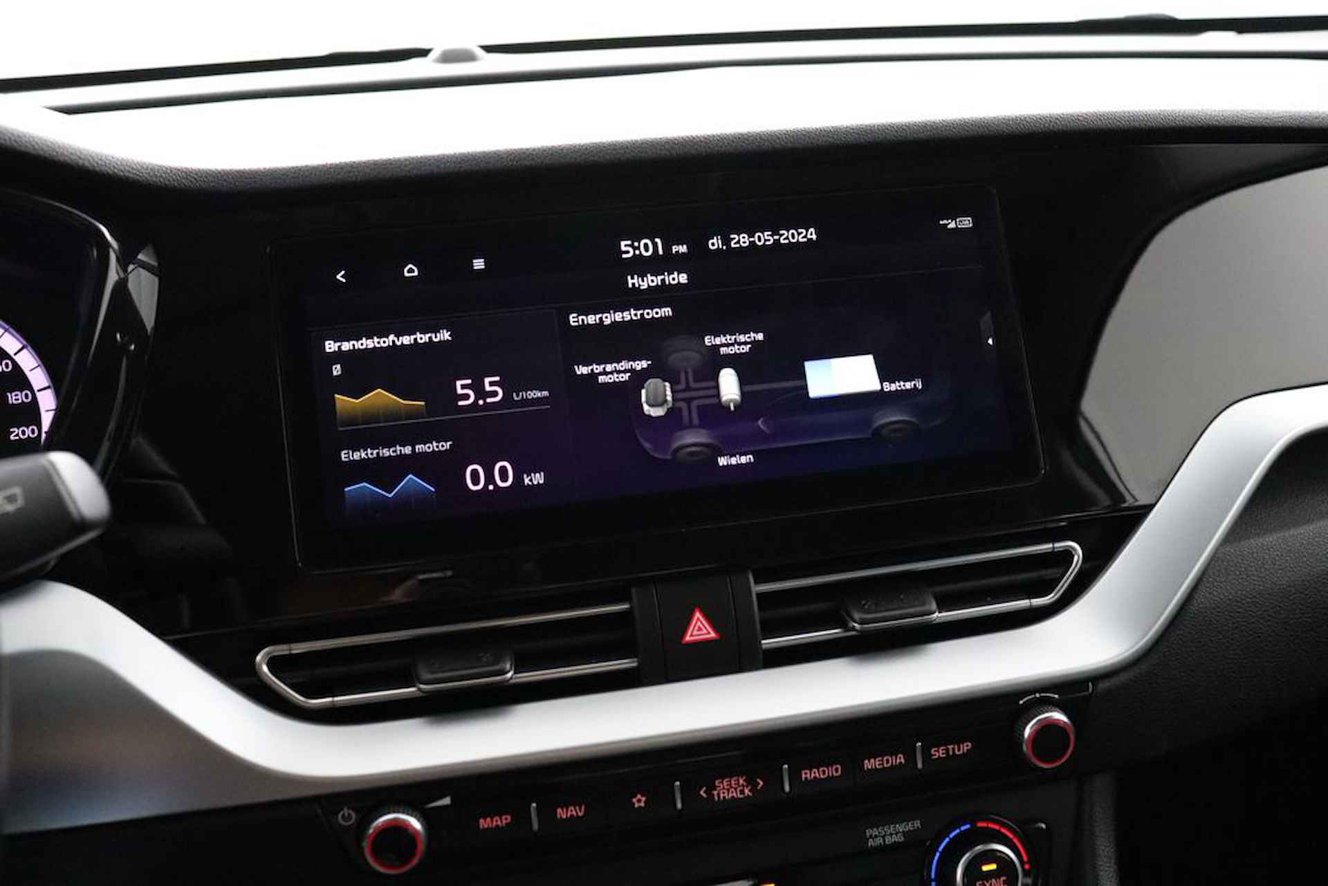 Kia Niro 1.6 GDi Hybrid DynamicLine - Navigatie - Cruise Control - Apple CarPlay / Android Auto - Airco - Fabrieksgarantie tot 03-2027 - 39/54