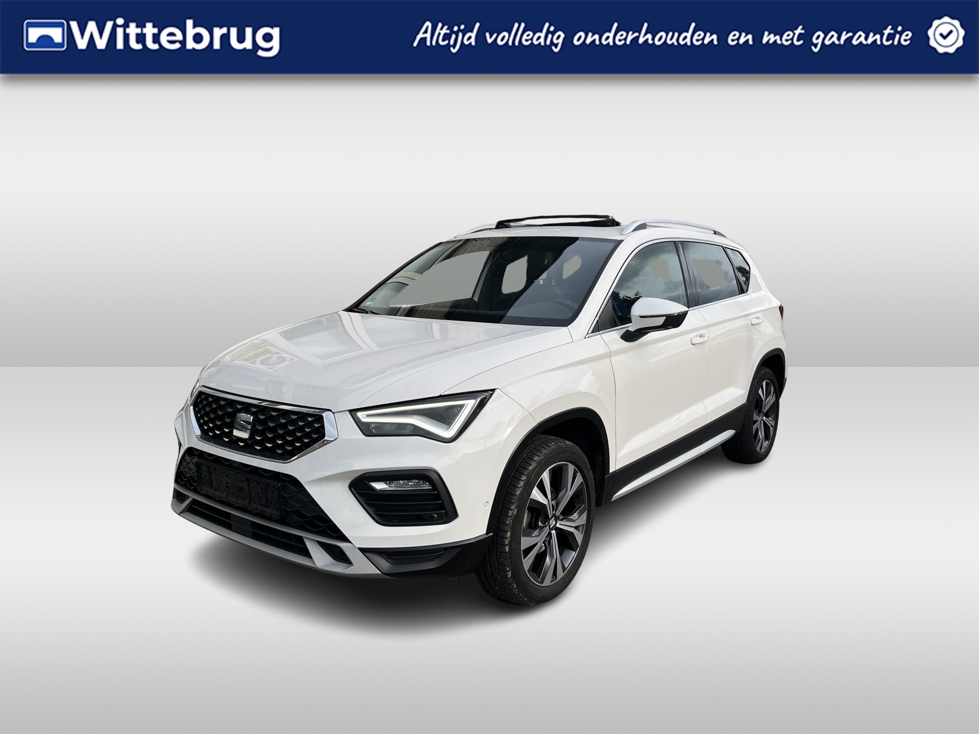 SEAT Ateca 1.5 TSI Xperience / AUTOMAAT/ PANO/ BEATS AUDIO/ 360 CAMERA/ PARK. SENSOREN/ DCC/ KEYLESS/ STOEL EN STUUR VERWARM./ LED/ CRUISE/ APP CONNECT/ NAVI/ CLIMA/ DAB/ 18" LMV/