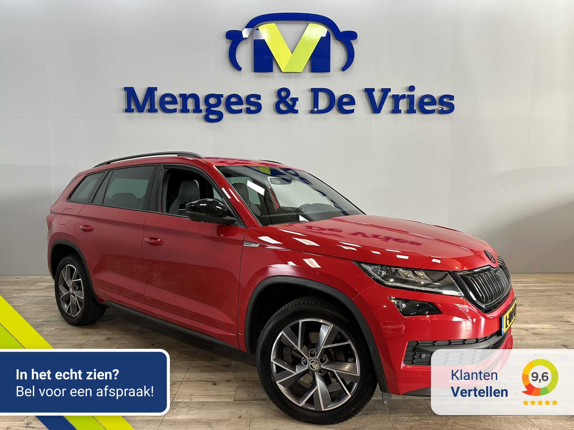 Škoda Kodiaq 1.5 TSI Sportline Business Airco ECC | LED | Canton | Adaptive Cruise | Virtual | Trekhaak | Camera | Apple Carplay Android Auto | Isofix | NAP |