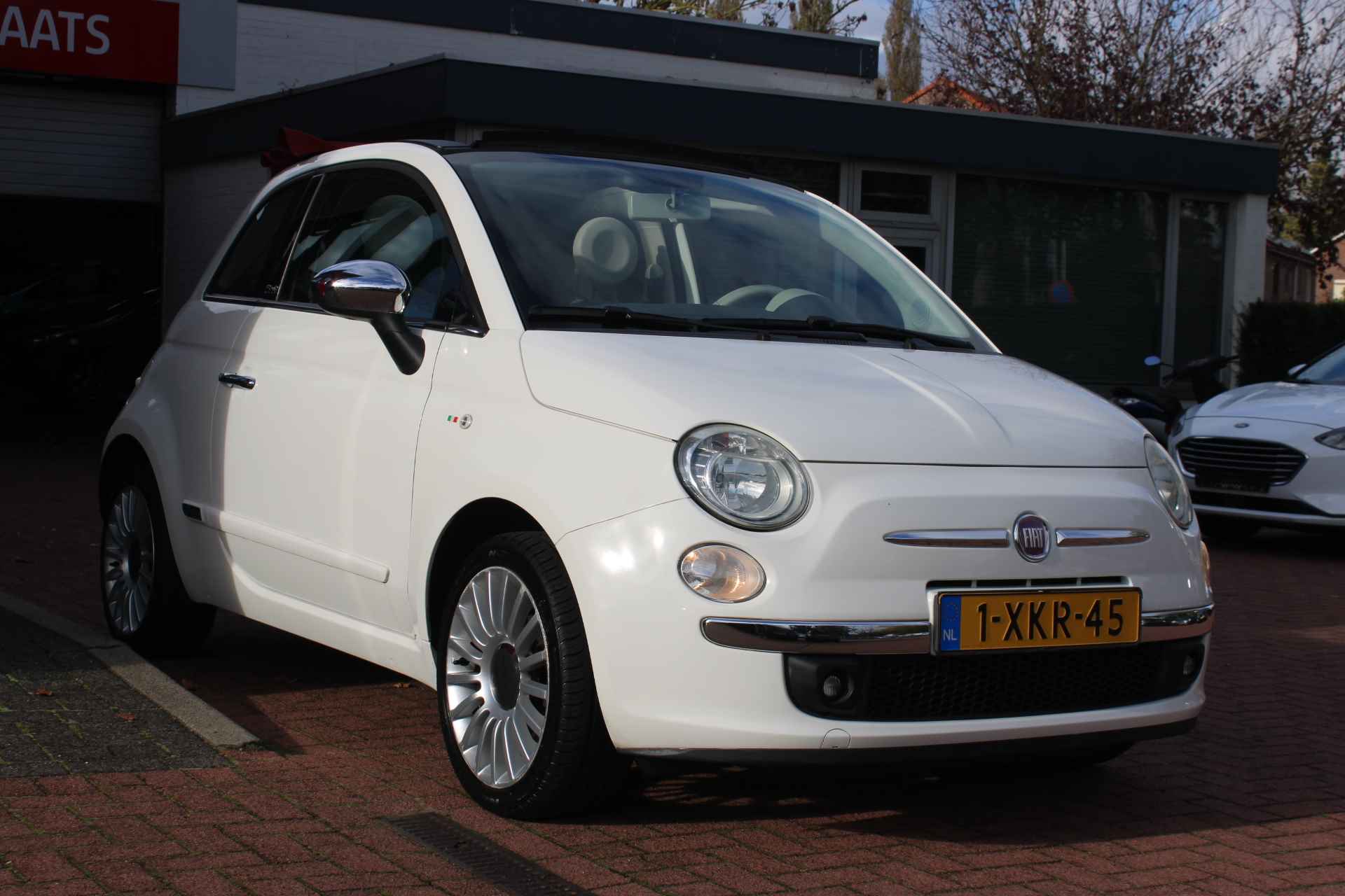 FIAT 500c Cabrio 1.2 Lounge | A/C | Half-Leder | Bluetooth | PDC | Reeds APK Afgemeld | - 6/19