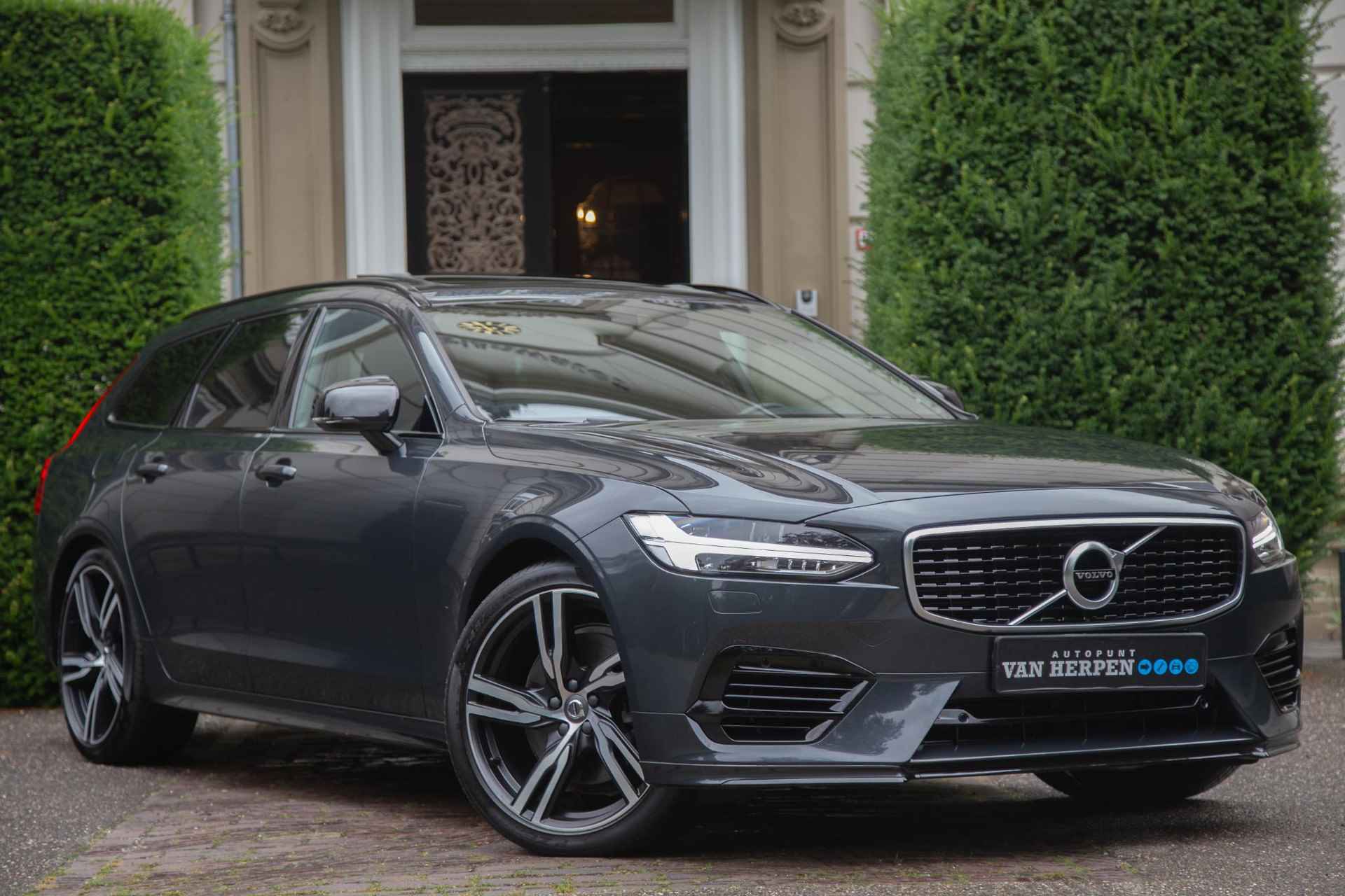 Volvo V90 2.0 T8 AWD R-Design Pano | HUD | Camera | Pilot Pack | Nieuwstaat - 6/63