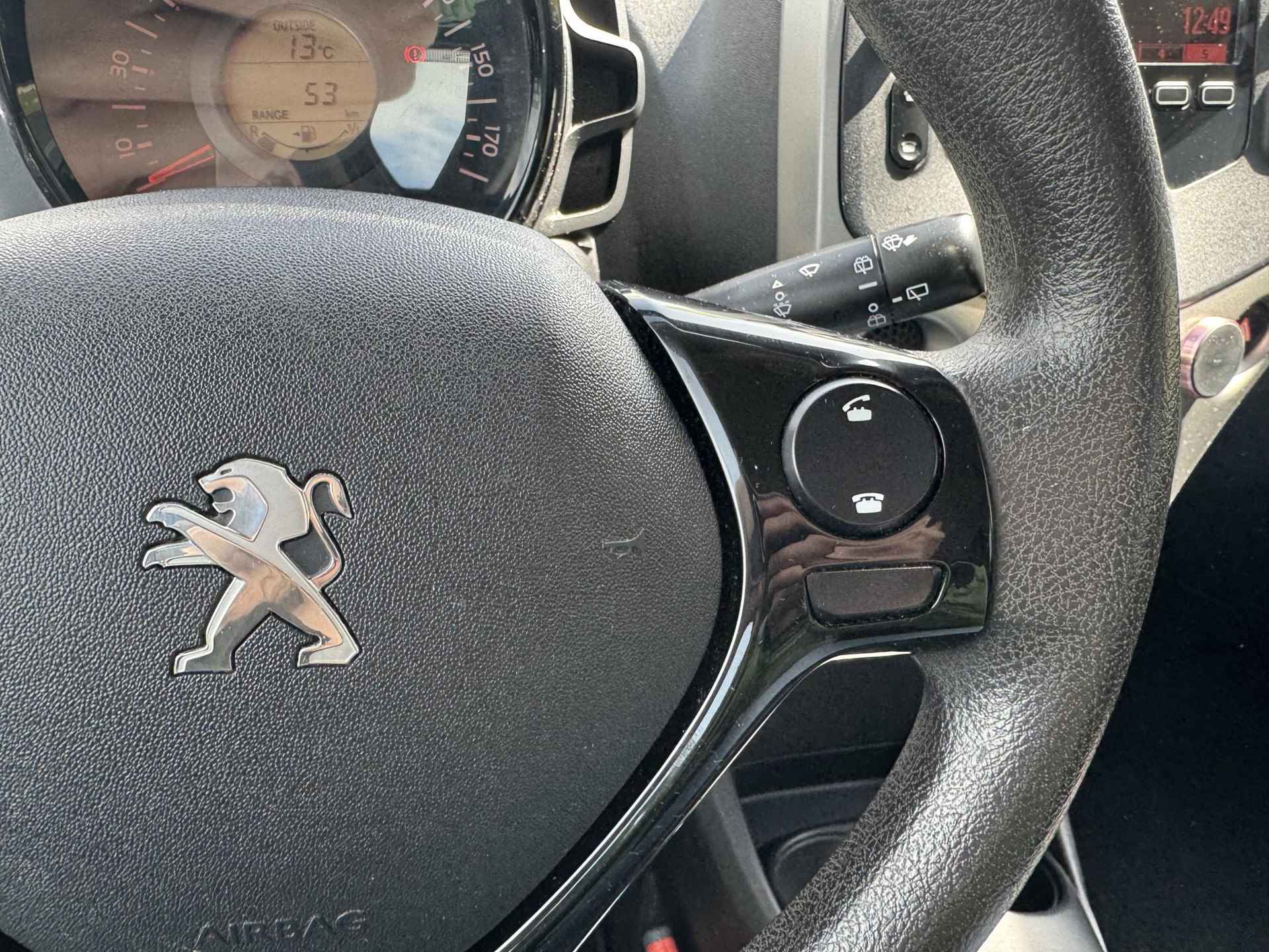 Peugeot 108 1.0 e-VTi Active RIJKLAAR Incl. Beurt en APK | Airco | Electrische ramen | Bluetooth - 13/42