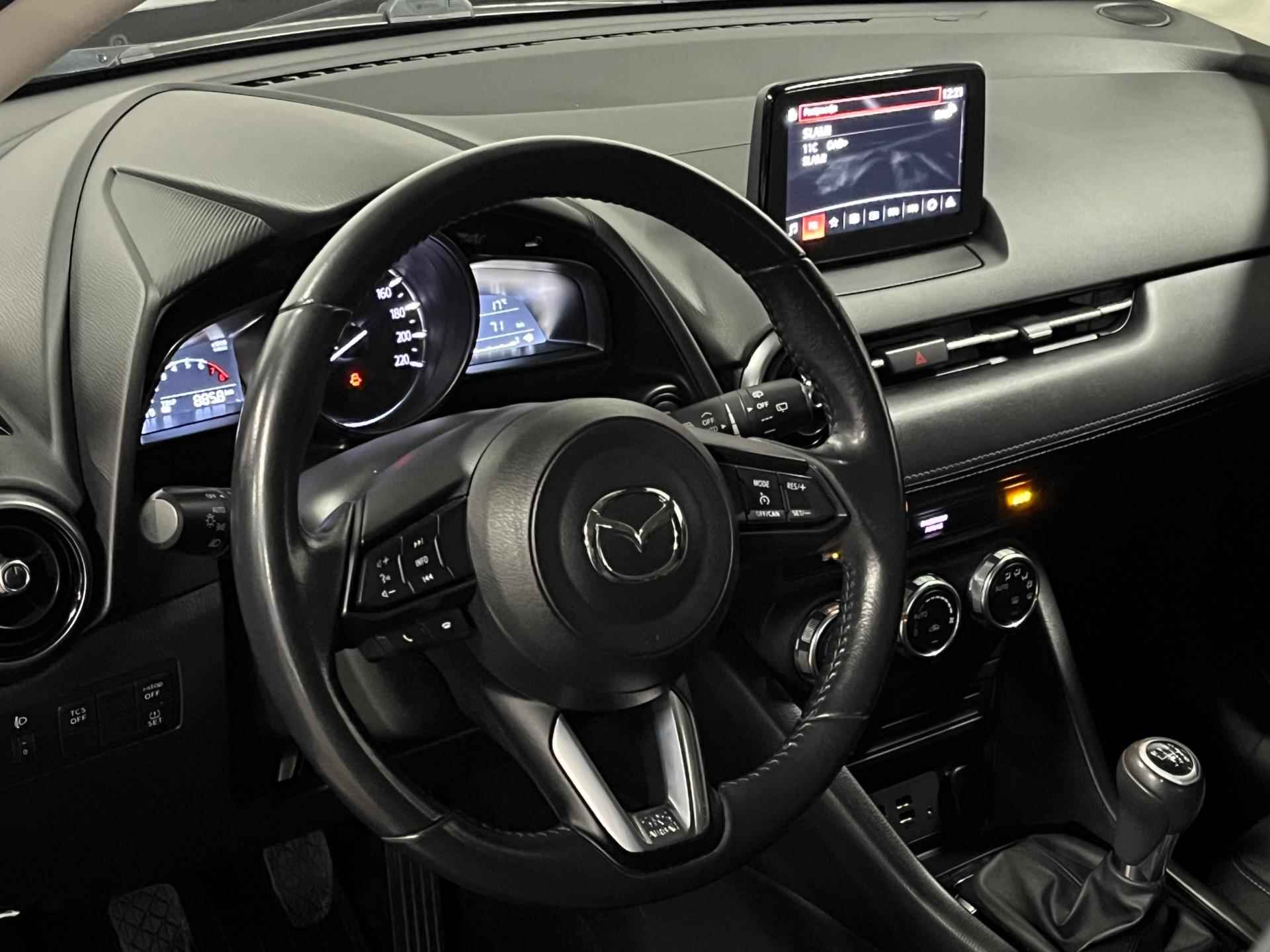 Mazda CX-3 2.0 Trekhaak | Navigatie | Cruise & Climate c. | Parkeersensoren | Stoelverwarming - 13/29