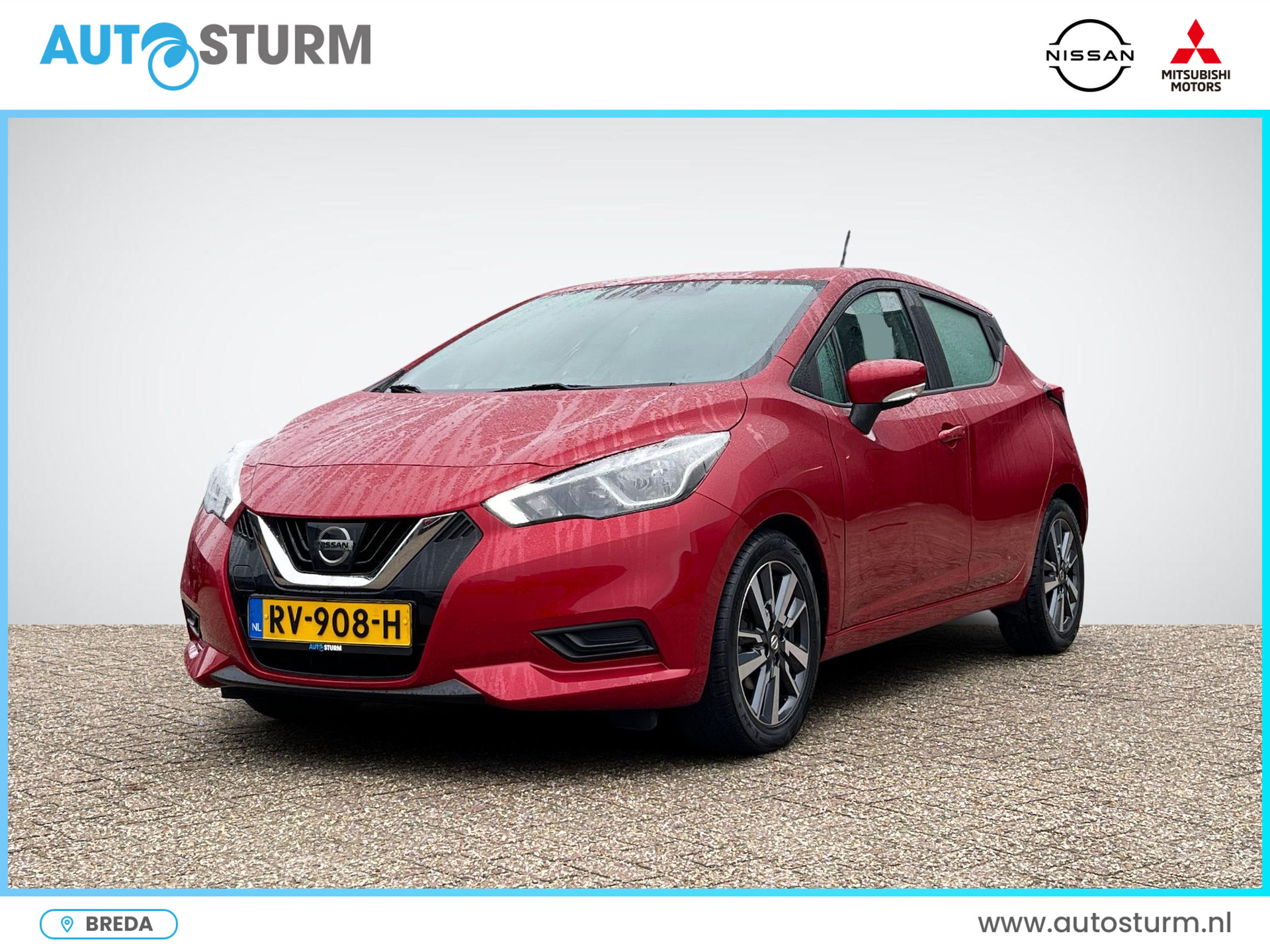 Nissan Micra 0.9 IG-T Acenta Tech Pack | Navigatie | Camera | BOSE Audio | 16'' Velgen | DAB | Airco | Cruise Control | Rijklaarprijs!