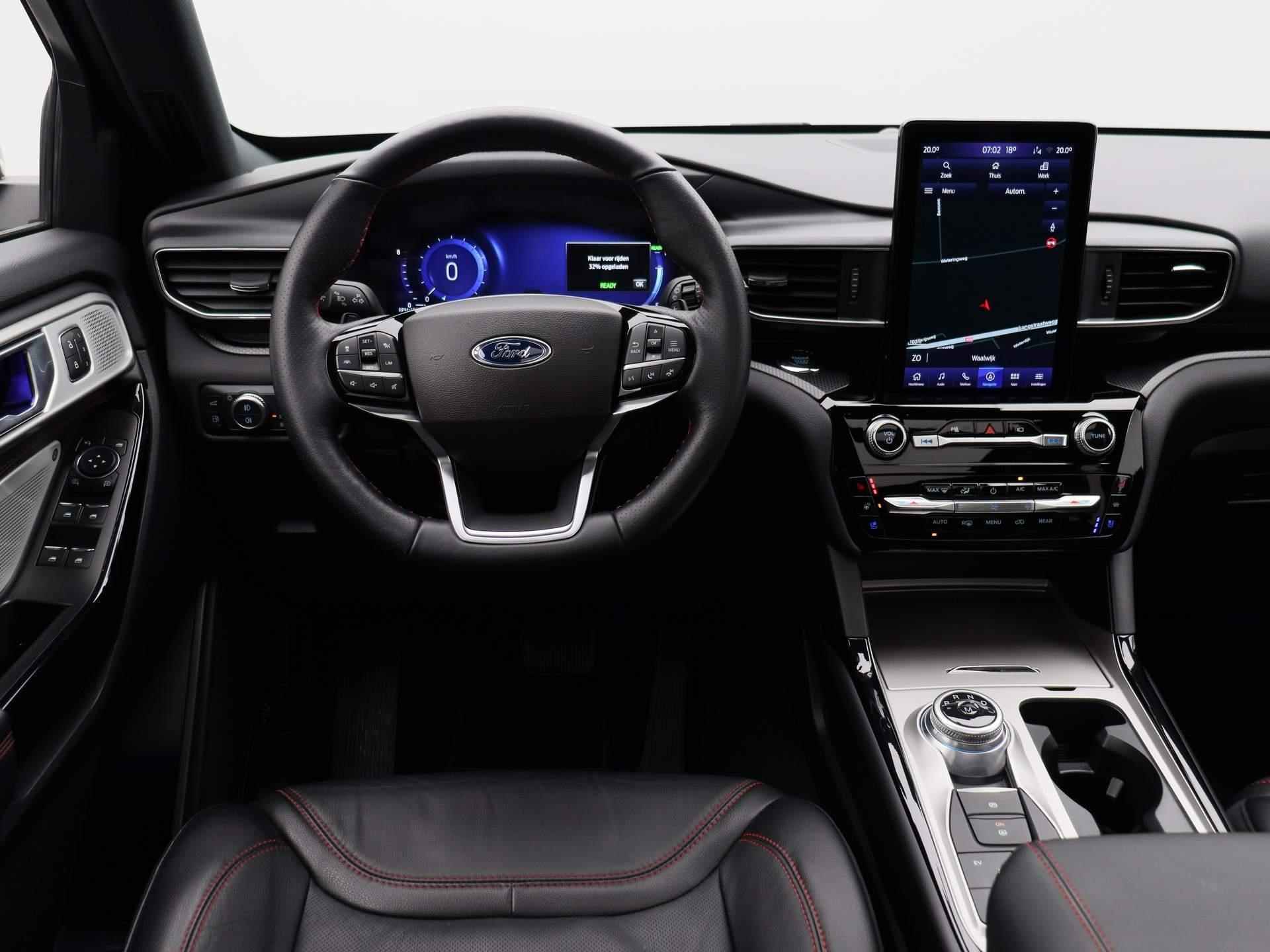 Ford Explorer 3.0 V6 EcoBoost PHEV ST-Line | Apple-Android Play | Adaptive Cruise | 360 Camera | Panorama Dak | PDC V+A | Keylees Go&Entry | Full-LED | Leder | Virtual Cockpit | - 7/66