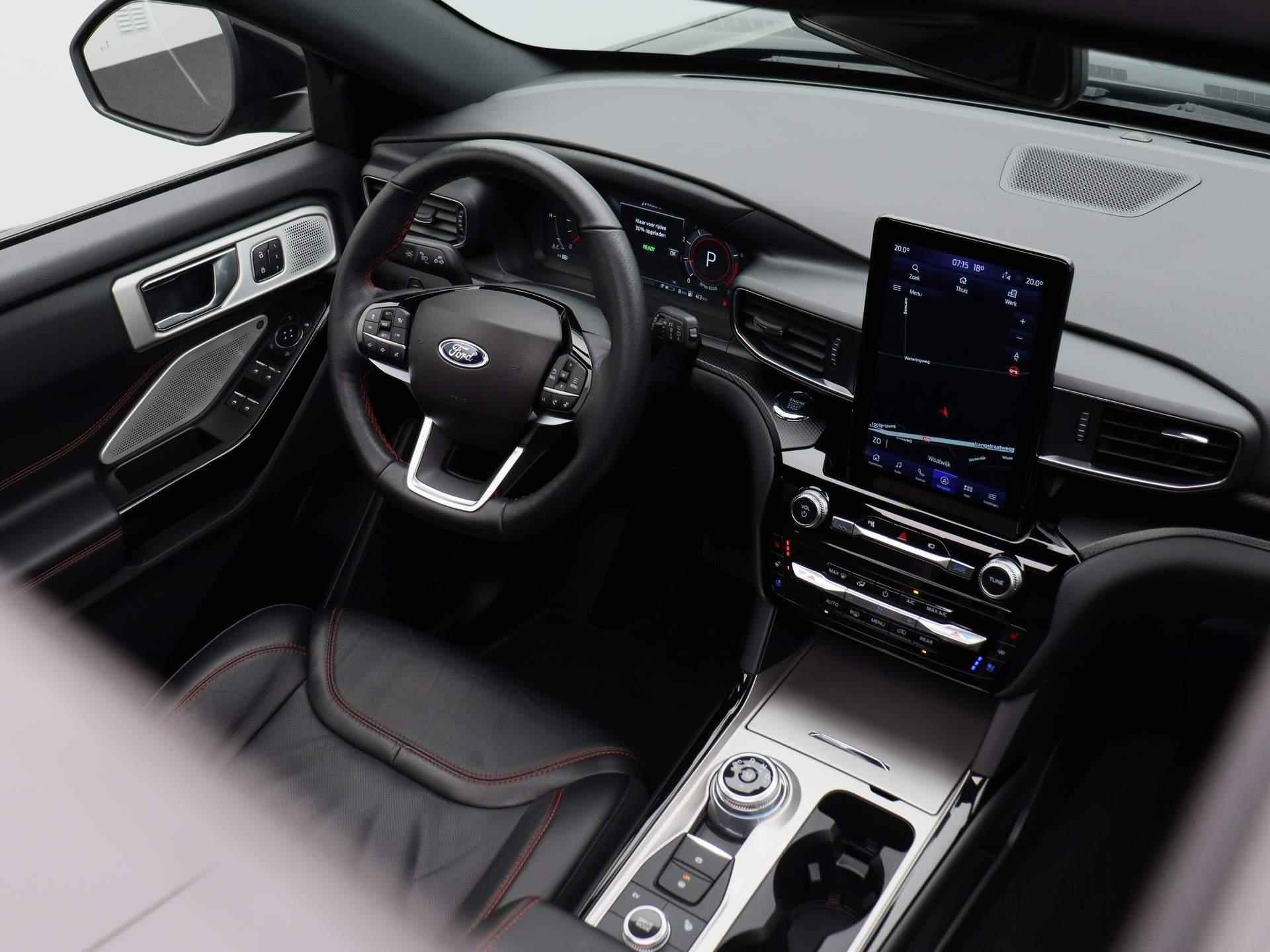 Ford Explorer 3.0 V6 EcoBoost PHEV ST-Line | Apple-Android Play | Adaptive Cruise | 360 Camera | Panorama Dak | PDC V+A | Keylees Go&Entry | Full-LED | Leder | Virtual Cockpit | - 47/66