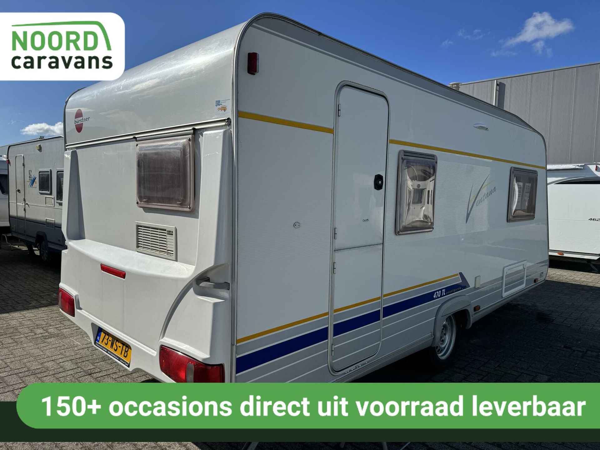 Buerstner VENTANA 470 TL ENKELE BEDDEN + MOVER + TREINZIT - 2/14