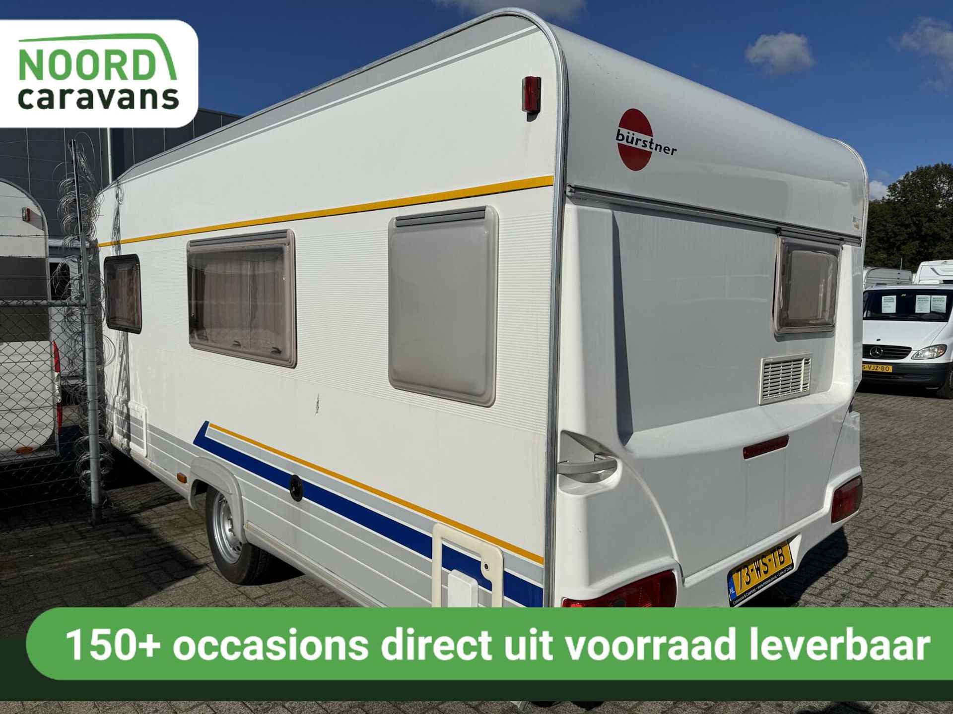 Buerstner VENTANA 470 TL ENKELE BEDDEN + MOVER + TREINZIT - 3/14