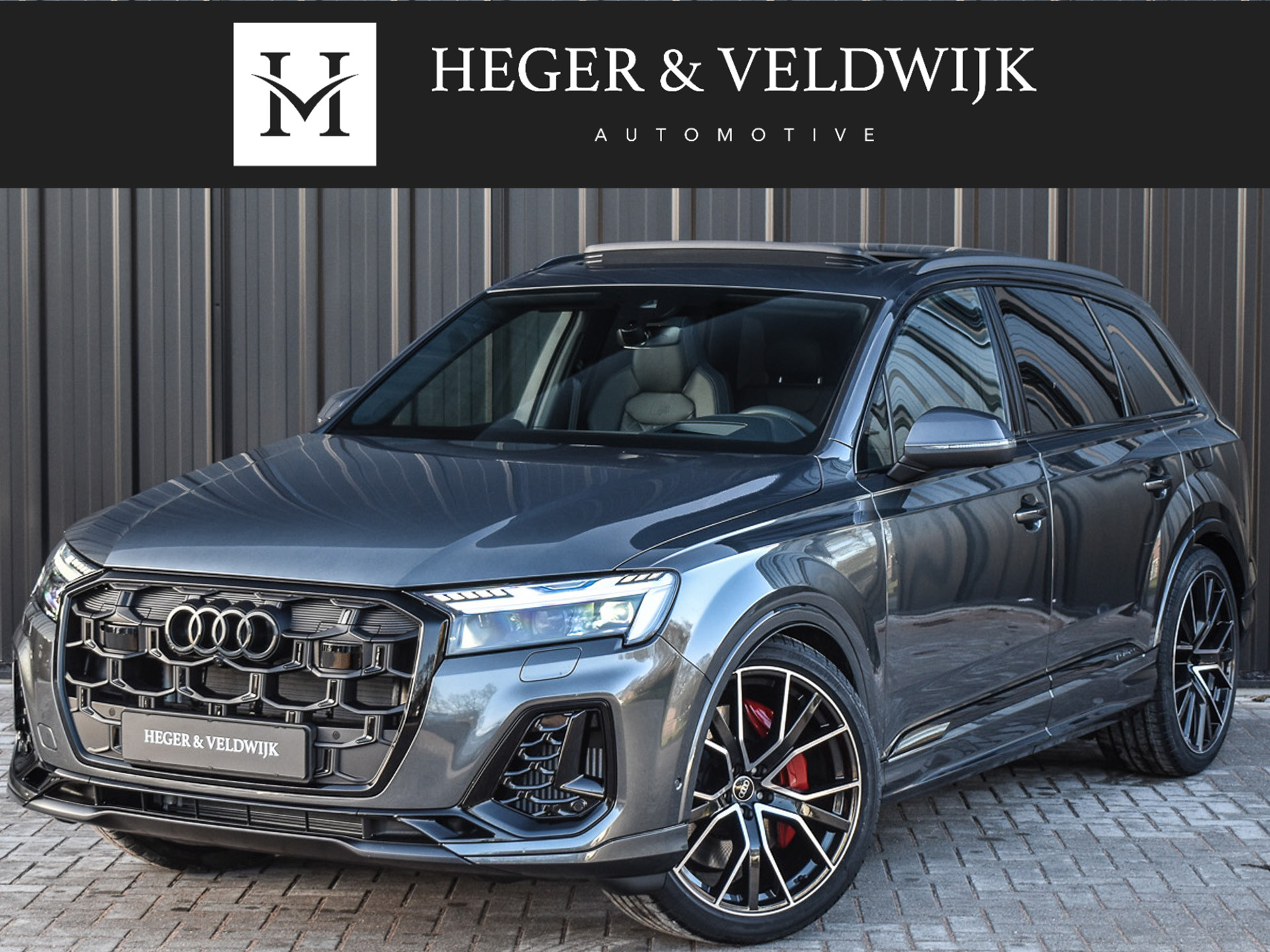 Audi Q7 60 TFSI e QUATTRO PRO LINE S COMPETITION | 5 JAAR GARANTIE | PANORAMADAK | LUCHTVERING | 4 WHEEL STEERING | HEAD UP | S-SEATS |