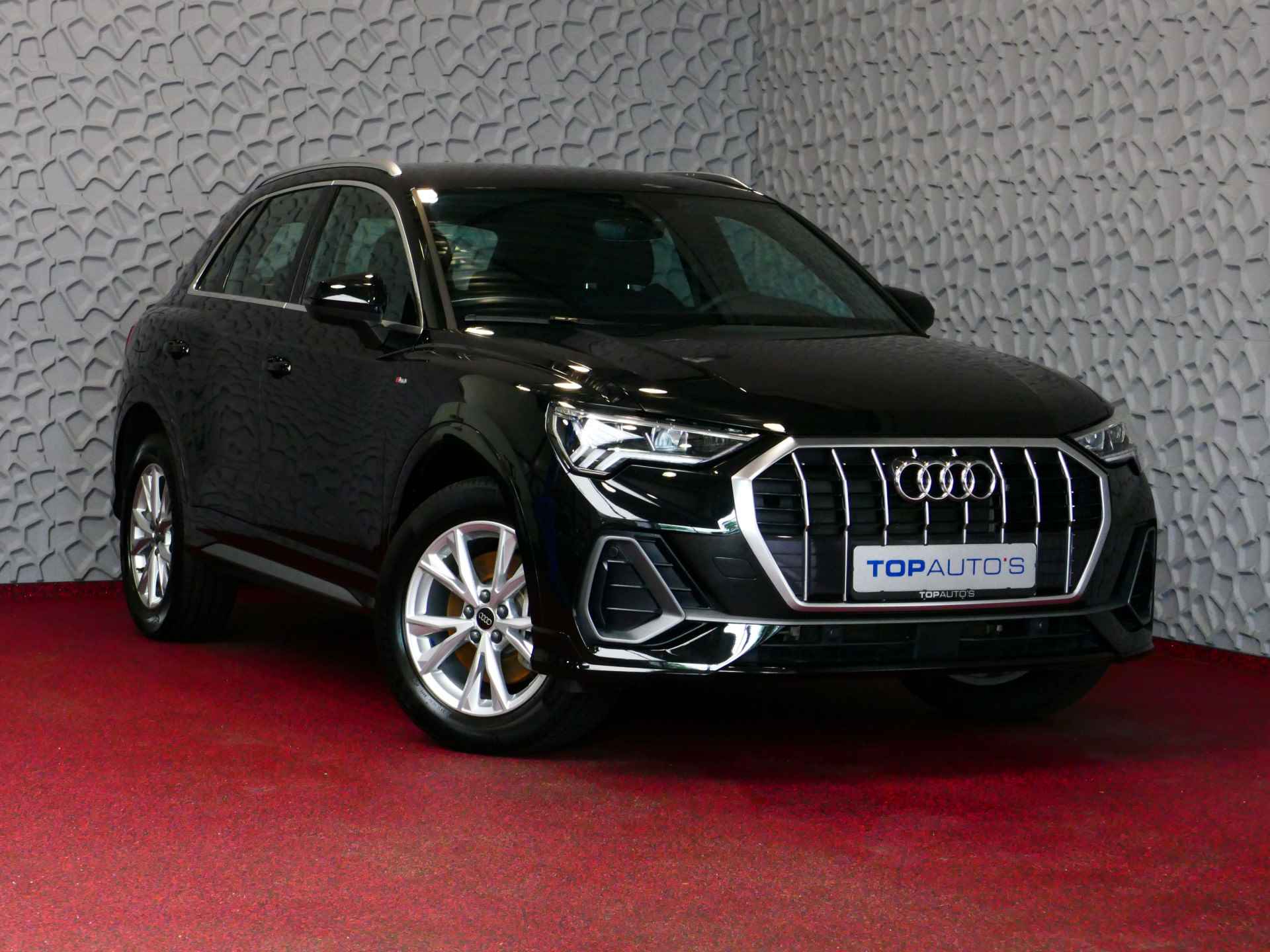 Audi Q3 45 TFSI E 245PK PHEV S-LINE CARPLAY NAVI ELEK.KLEP 2X S-LINE.SPORTSTOELEN VIR.COCKPIT ADAP.CRUISE STOELVERW. 11/2023 PHEV PLUG IN HYBRID - 49/75