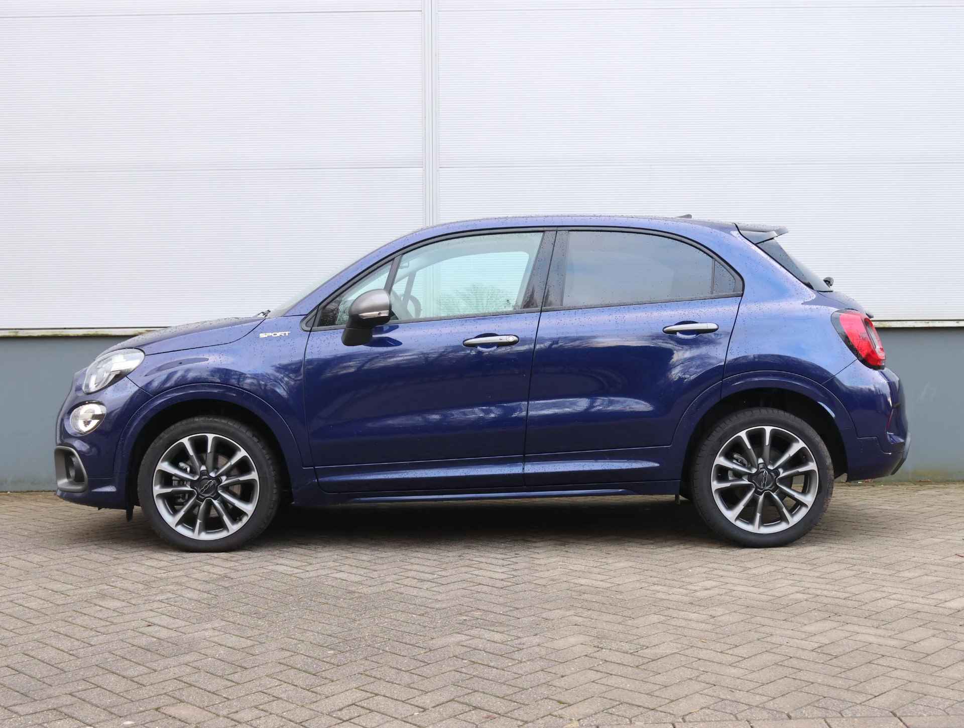 Fiat 500 X 1.5 130pk Hybrid Sport | AppleCarPlay | Navigatie | Achteruitrijcamera | LEER | FULL LED - 3/45