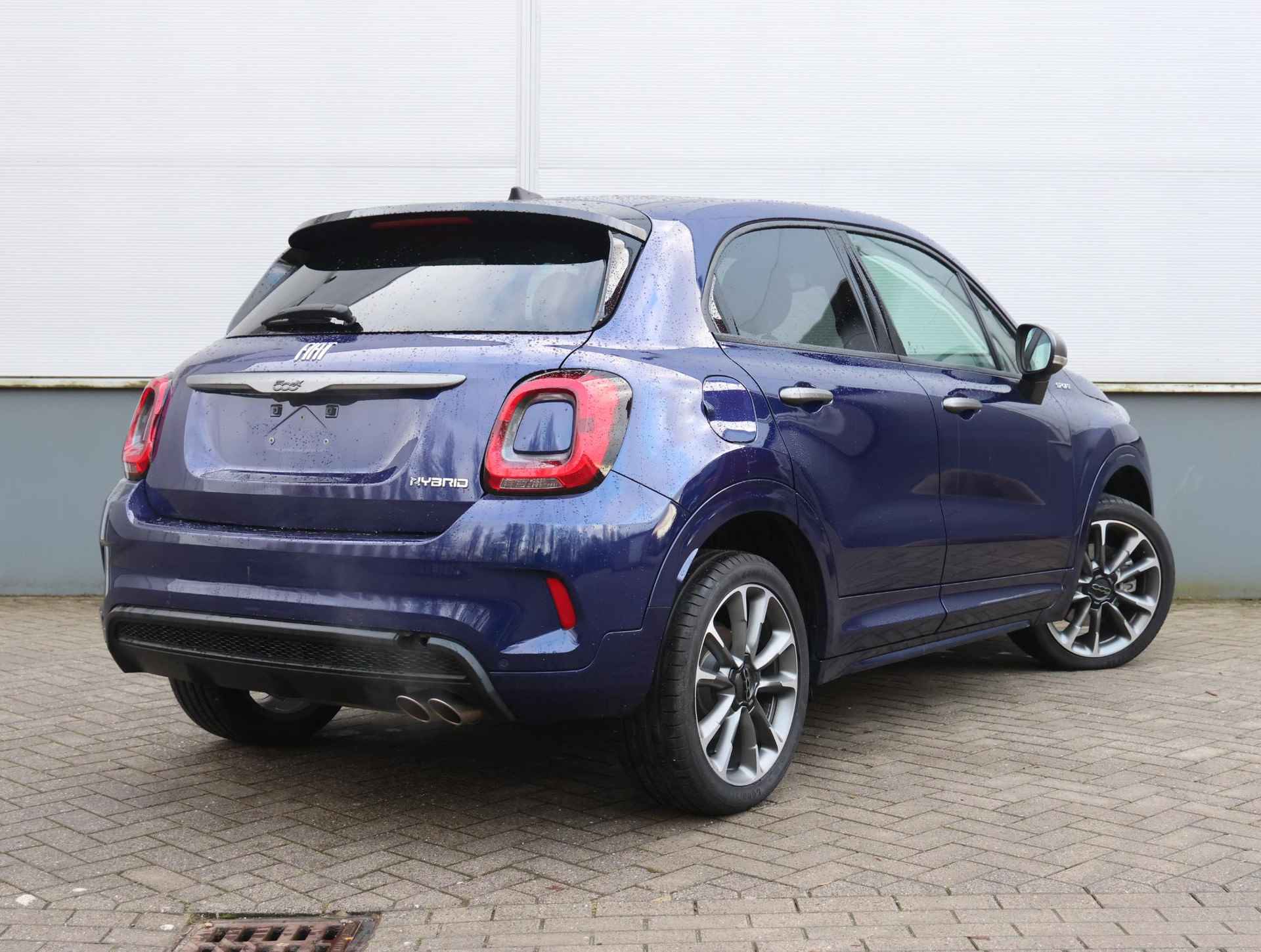 Fiat 500 X 1.5 130pk Hybrid Sport | AppleCarPlay | Navigatie | Achteruitrijcamera | LEER | FULL LED - 4/45