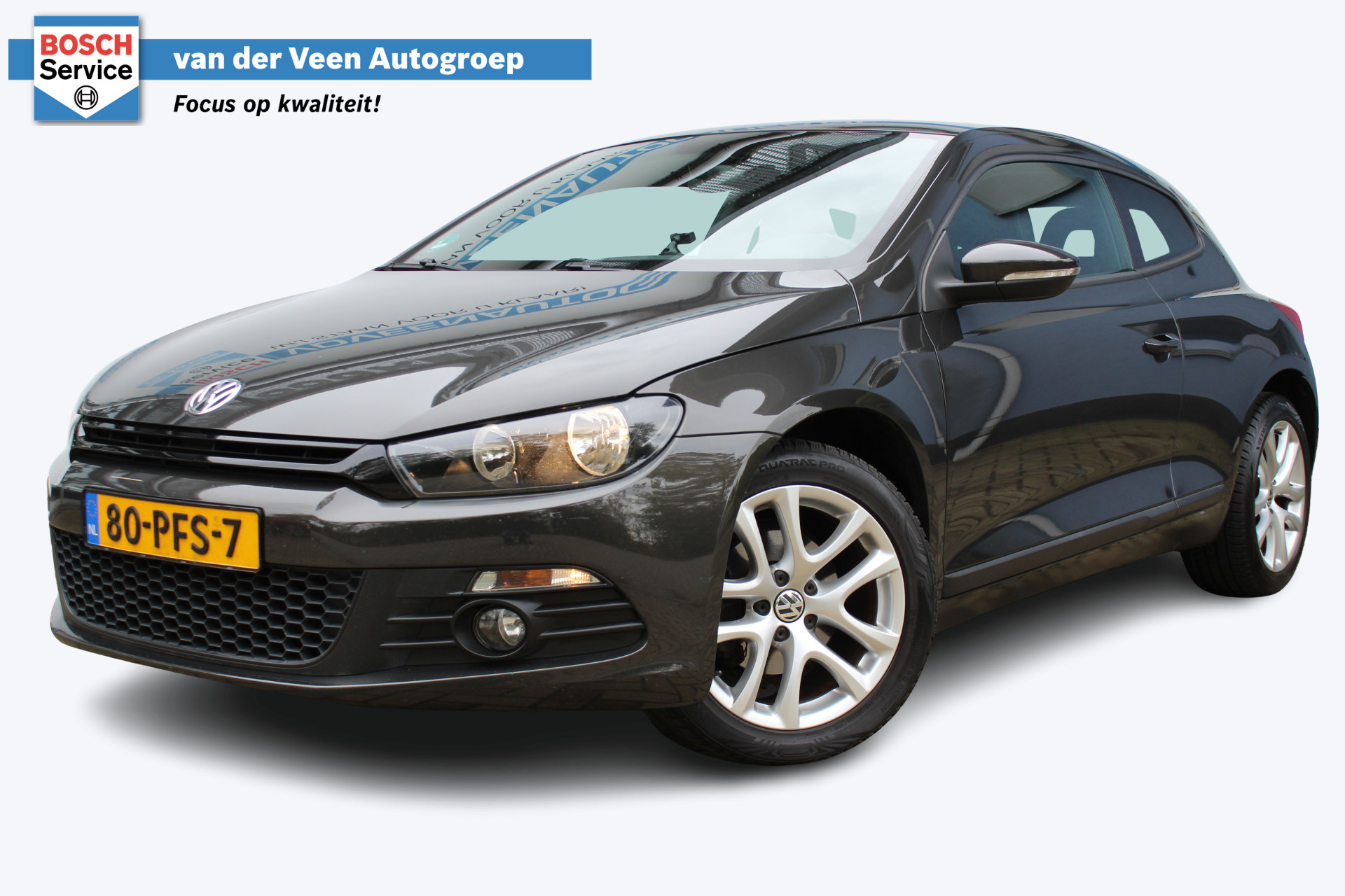 Volkswagen Scirocco 1.4 TSI Highline | Cruise controle | Parkeersensoren achter | Climate controle | Navigatie | Half leder/stoffen bekleding | 17 Inch LMV | Zwarte hemelbekleding | Origineel NL auto | NAP |