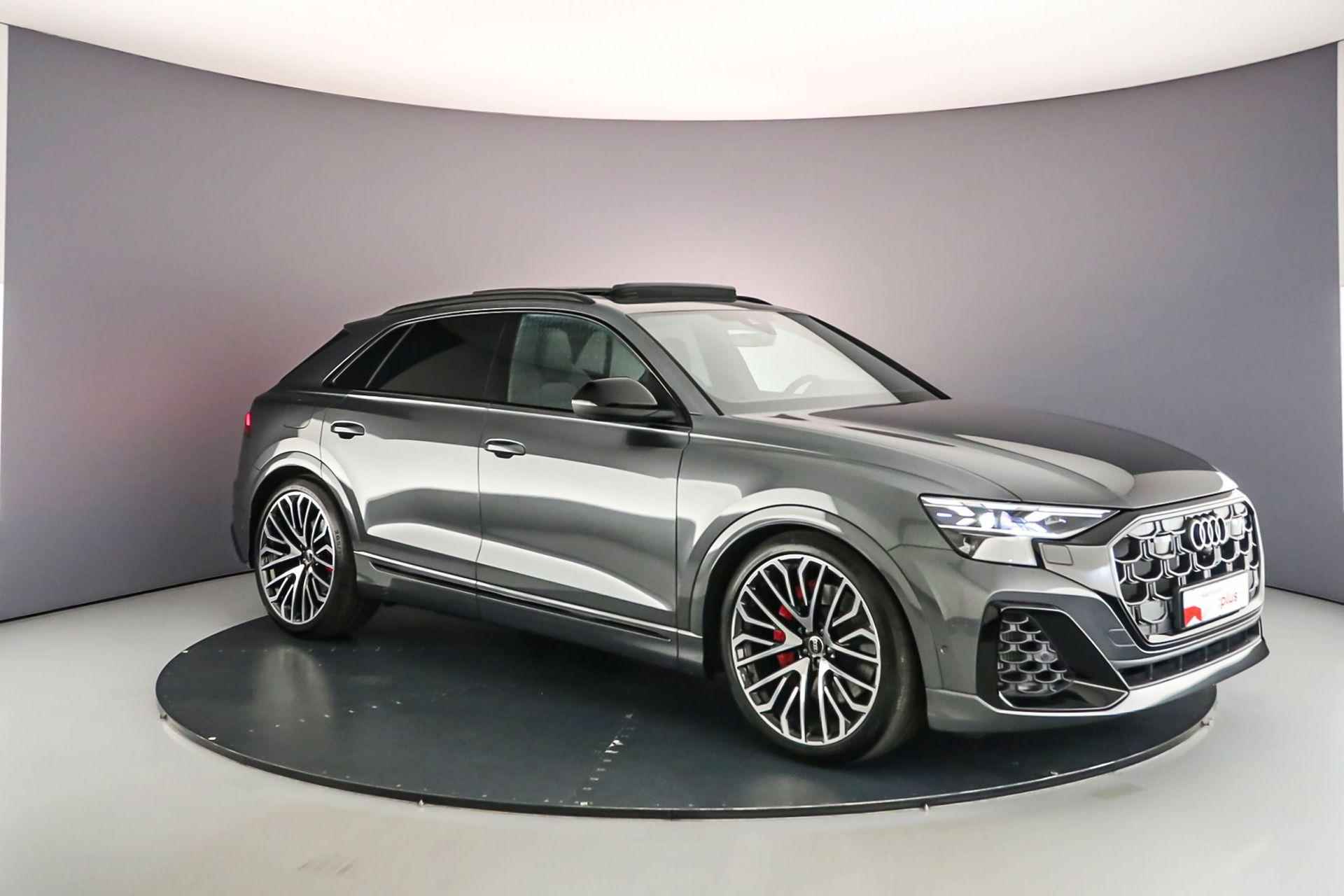 Audi Q8 60 TFSI e quattro Pro Line S Competition 490pk | Advanced onderstel | Head-Up | B&O | Trekhaak | Laser-led | Vierwielbesturing | Pano | Massage | - 10/62