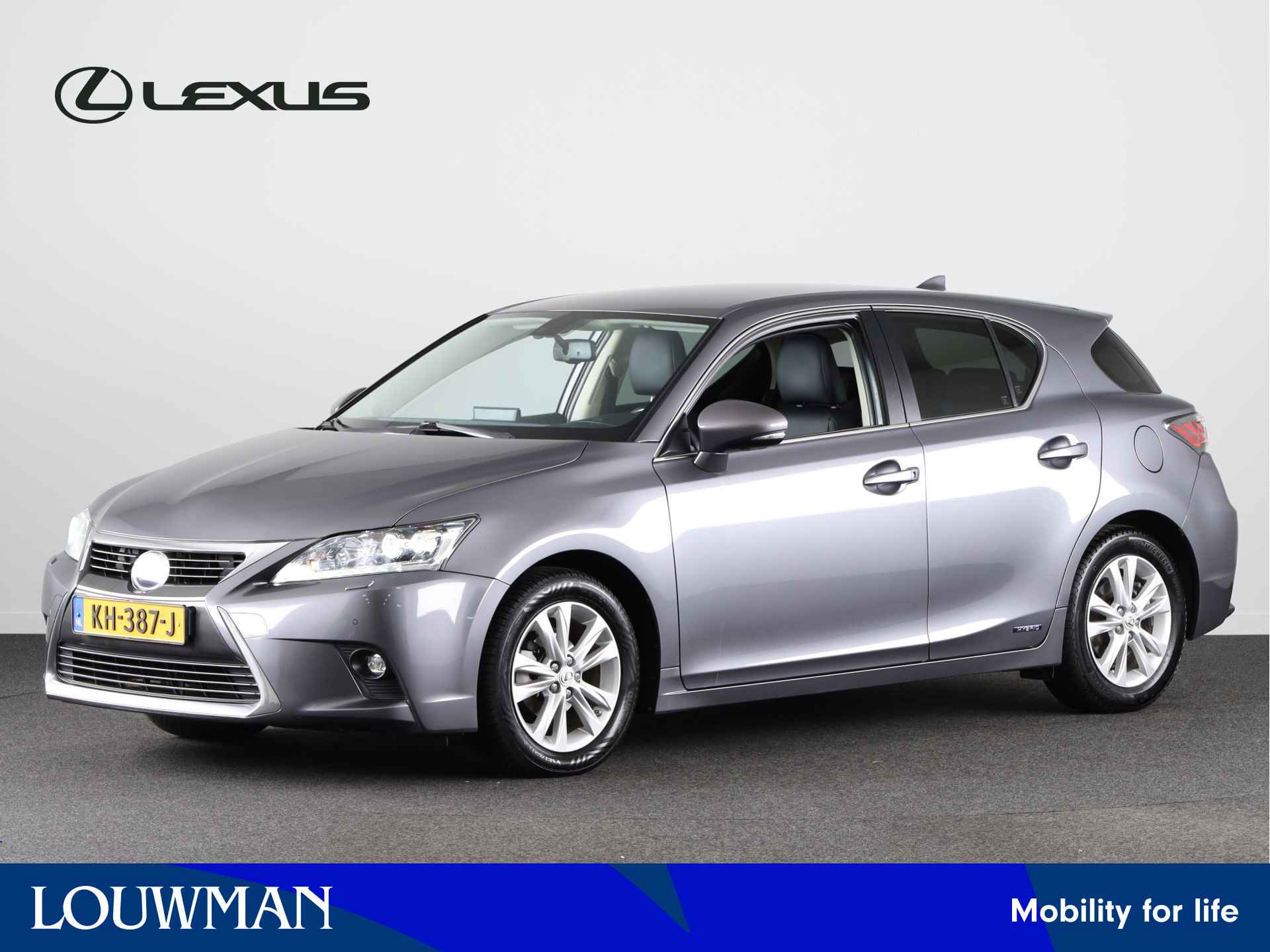 Lexus CT 200h Luxury Line | Zwart Leder + Stoelverwarming | Navigatie |