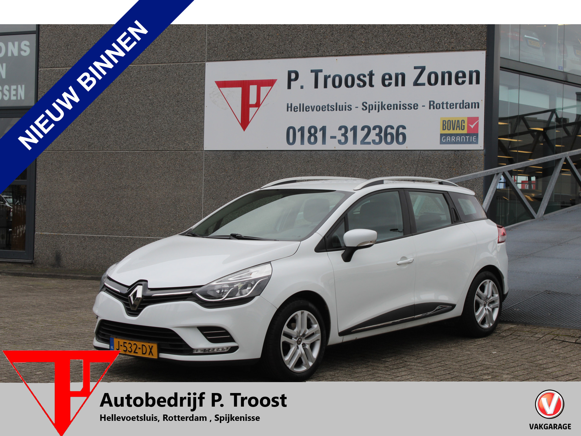 Renault Clio Estate 0.9 TCe Zen Orig. NL auto/Airco/Navigatie/Bluetooth/Cruise Control/Ramen & Spiegels elektrisch