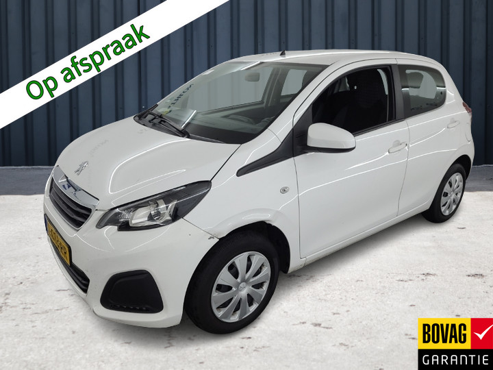 Peugeot 108 1.0 e-VTi Active (73 PK) 1e-Eig. Keurig-Onderh. BOVAG-Garantie. NL-Auto. Navigatie/Apple-Carplay/Android-Auto, Achteruitrijcamera, DAB, Airco, Hill-Hold, Privacy-Glas