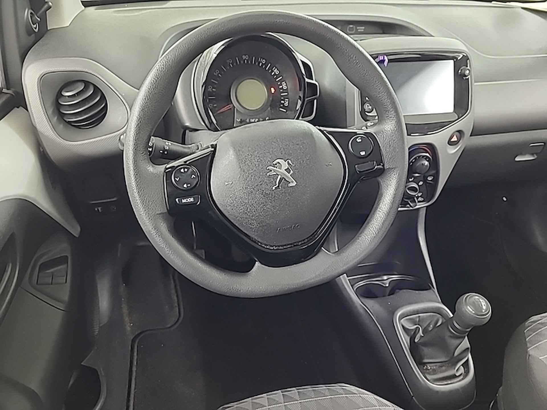 Peugeot 108 1.0 e-VTi Active (73 PK) 1e-Eig. Keurig-Onderh. BOVAG-Garantie. NL-Auto. Navigatie/Apple-Carplay/Android-Auto, Achteruitrijcamera, DAB, Airco, Hill-Hold, Privacy-Glas - 10/20