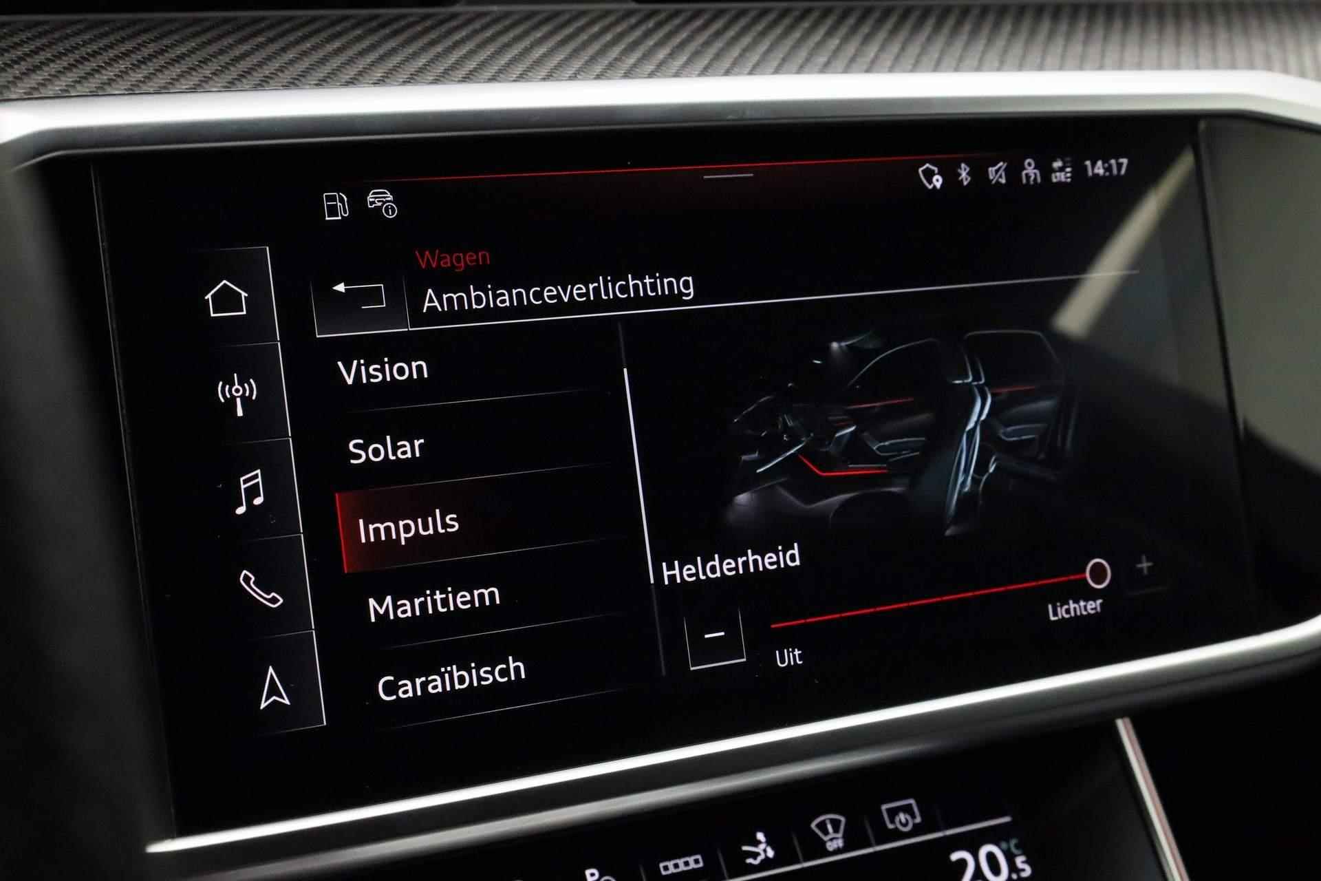 Audi RS7 Sportback 4.0 TFSI 600PK tiptronic quattro | Pano | Carbon | Keramisch | 360 Cam | HUD | Leder | 22 inch - 41/53