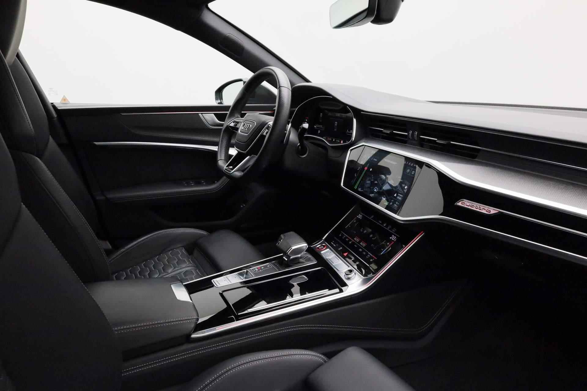 Audi RS7 Sportback 4.0 TFSI 600PK tiptronic quattro | Pano | Carbon | Keramisch | 360 Cam | HUD | Leder | 22 inch - 50/53
