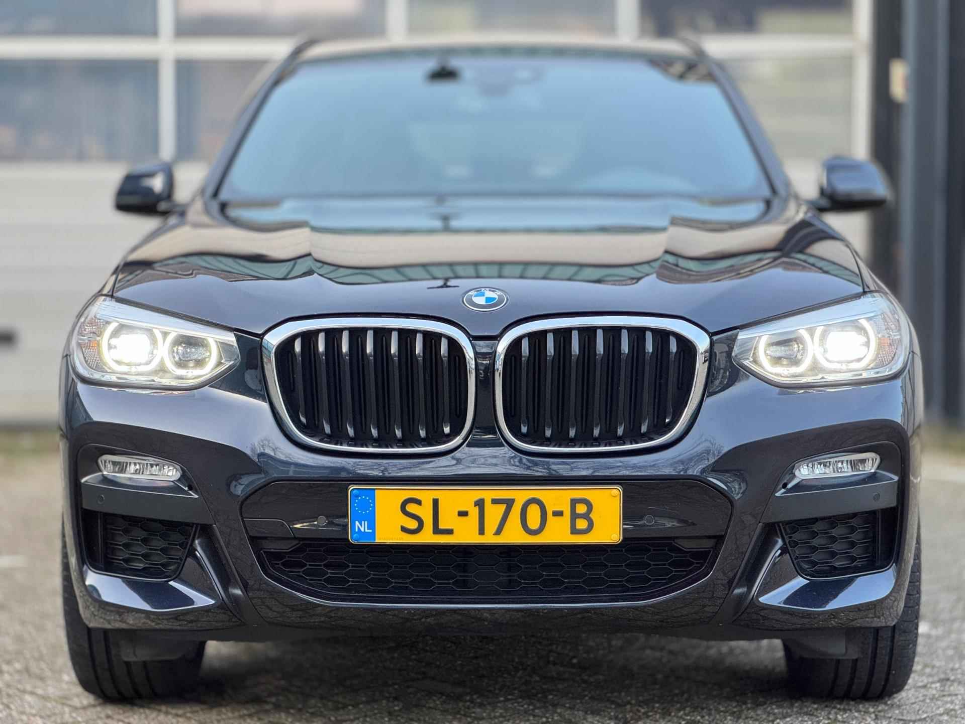 BMW X3 XDrive20d High|M sport|Pano|AUT|Navi|Leer|Dealeronderhouden|Apple CarPlay|Sfeerverlichting|Fabrieksaf M|Topstaat|Dodehoekse - 2/73