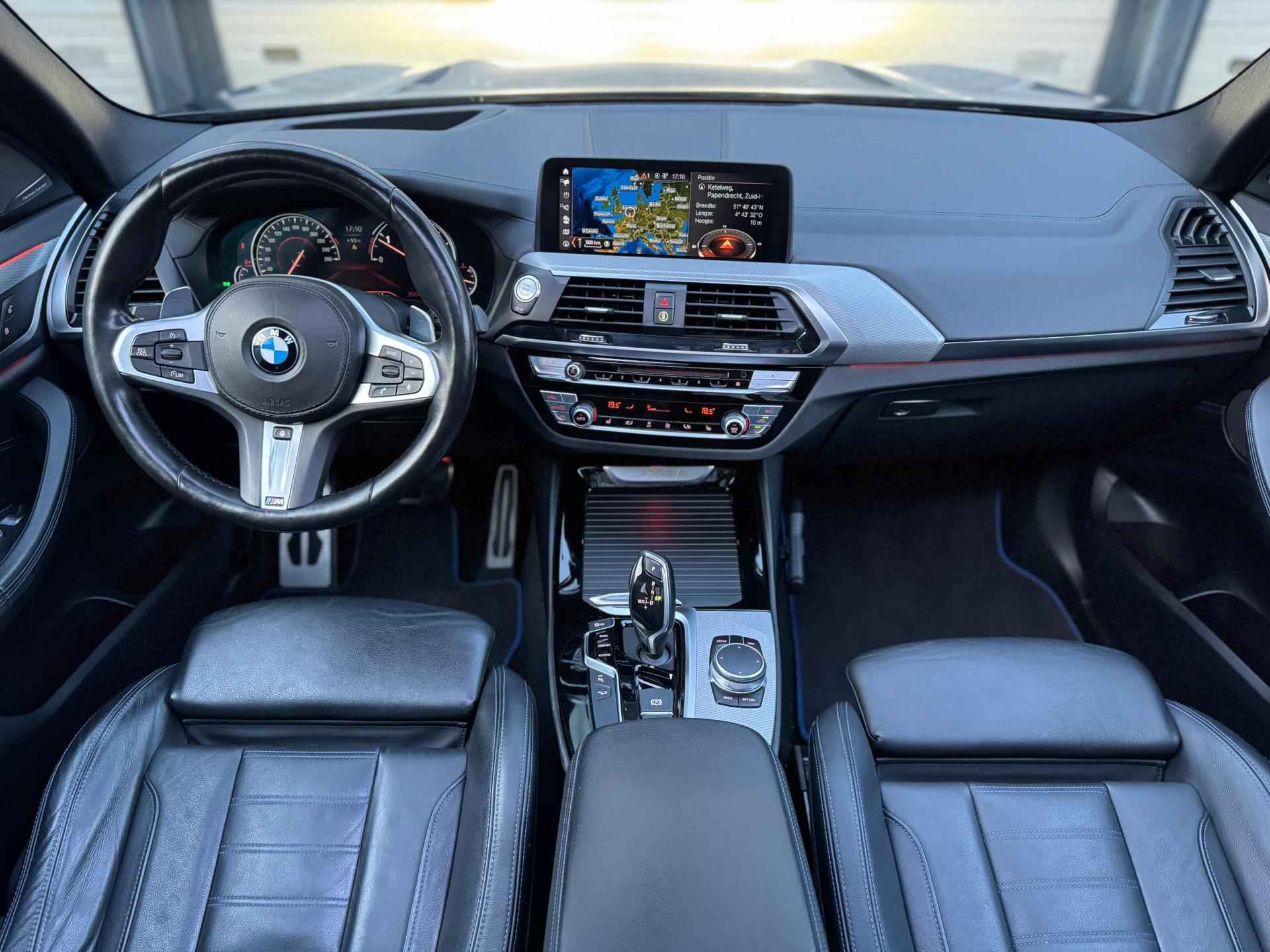 BMW X3 XDrive20d High|M sport|Pano|AUT|Navi|Leer|Dealeronderhouden|Apple CarPlay|Sfeerverlichting|Fabrieksaf M|Topstaat|Dodehoekse - 4/73