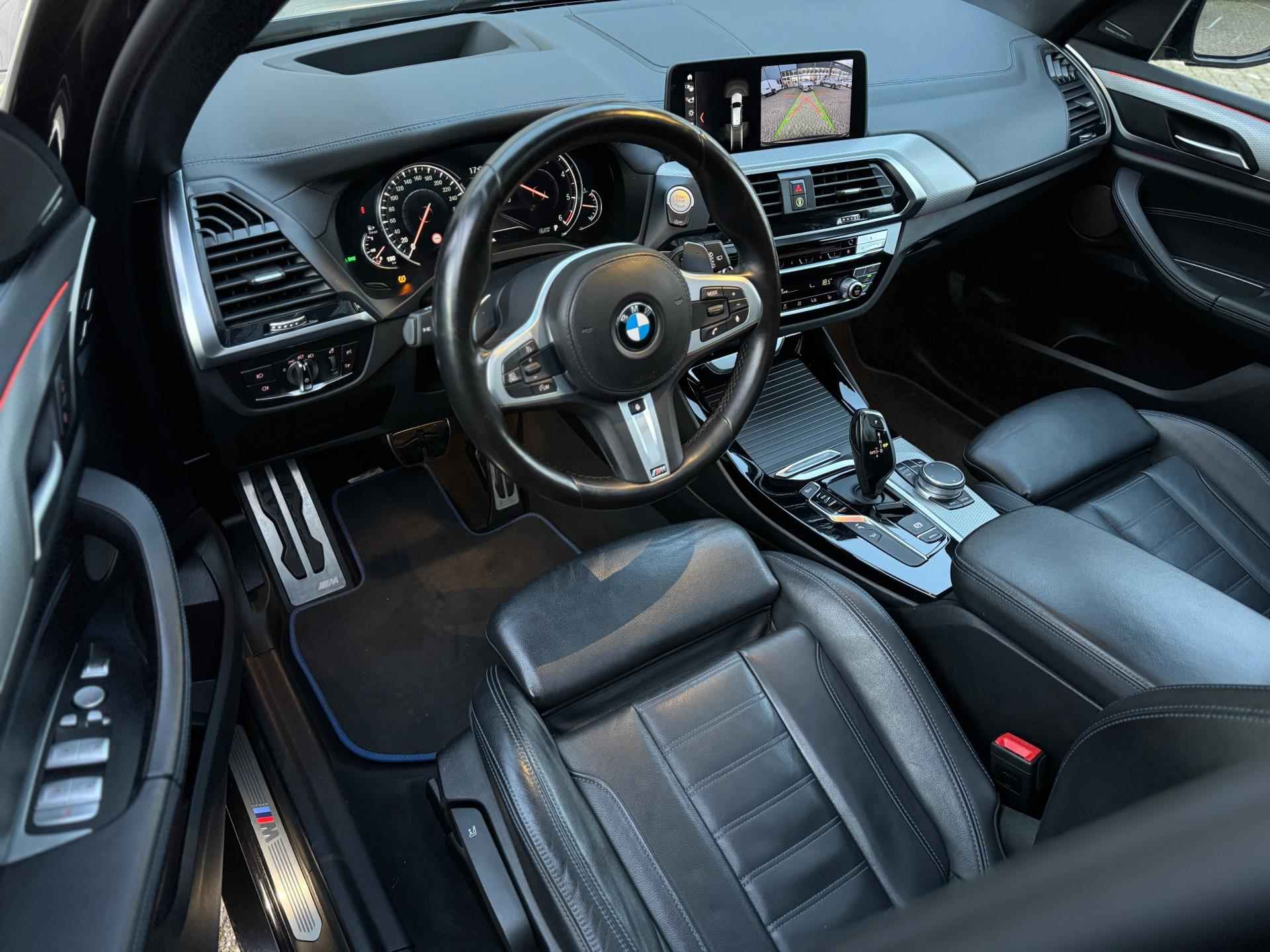 BMW X3 XDrive20d High|M sport|Pano|AUT|Navi|Leer|Dealeronderhouden|Apple CarPlay|Sfeerverlichting|Fabrieksaf M|Topstaat|Dodehoekse - 10/73