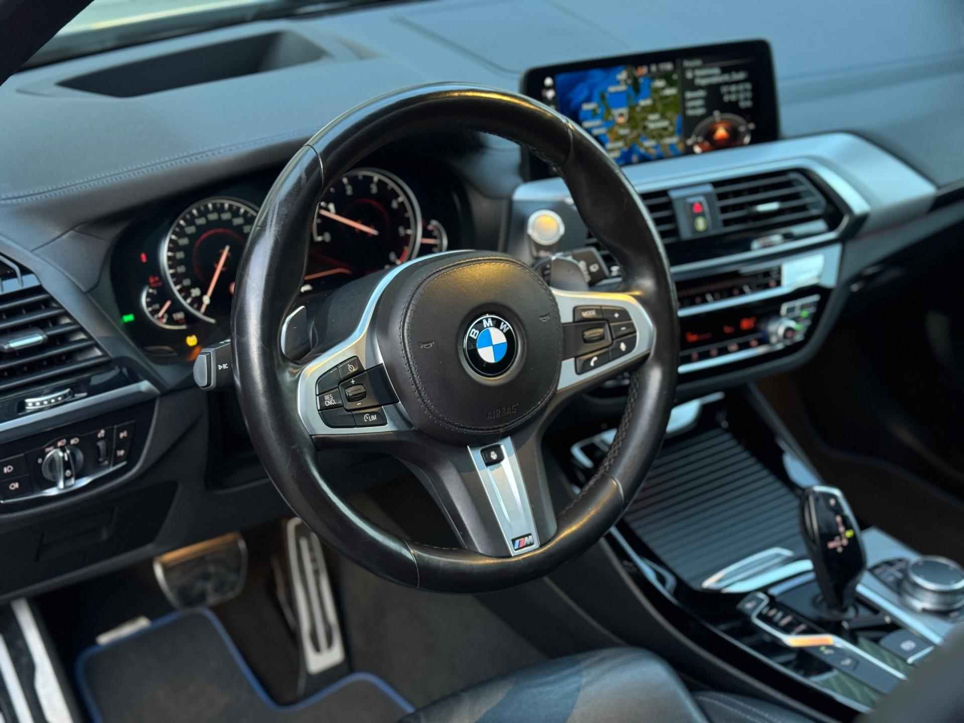 BMW X3 XDrive20d High|M sport|Pano|AUT|Navi|Leer|Dealeronderhouden|Apple CarPlay|Sfeerverlichting|Fabrieksaf M|Topstaat|Dodehoekse - 11/73