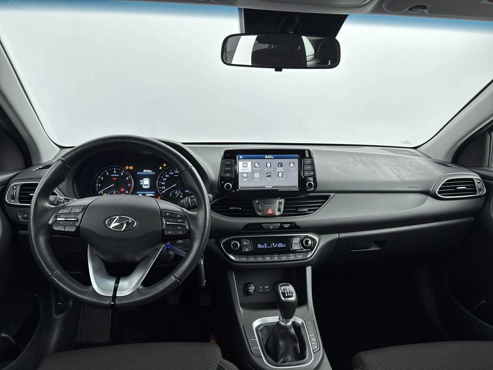 Hyundai i30 Wagon 1.0 T-GDI COMFORT | NAVI | CAMERA | CLIMA | CRUISE | I-KEY | 17'' LMVELGEN | HALF LEDER | - 12/33