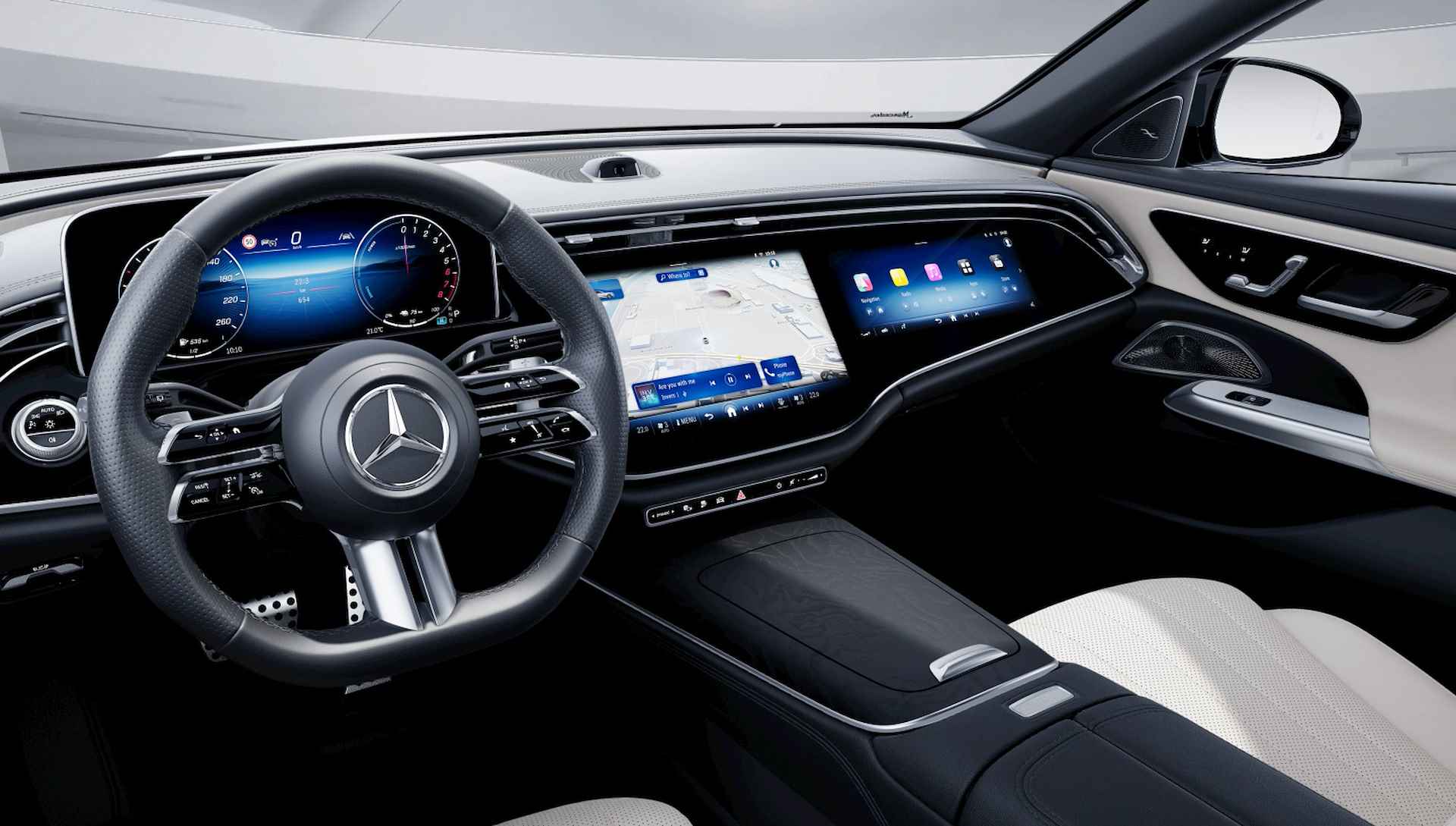 Mercedes-Benz E-Klasse E 300 e Estate Premium AMG Line Automaat | Rijassistentiepakket Plus | Panoramadak | Burmester soundsysteem | Nightpakket | Luch - 7/10