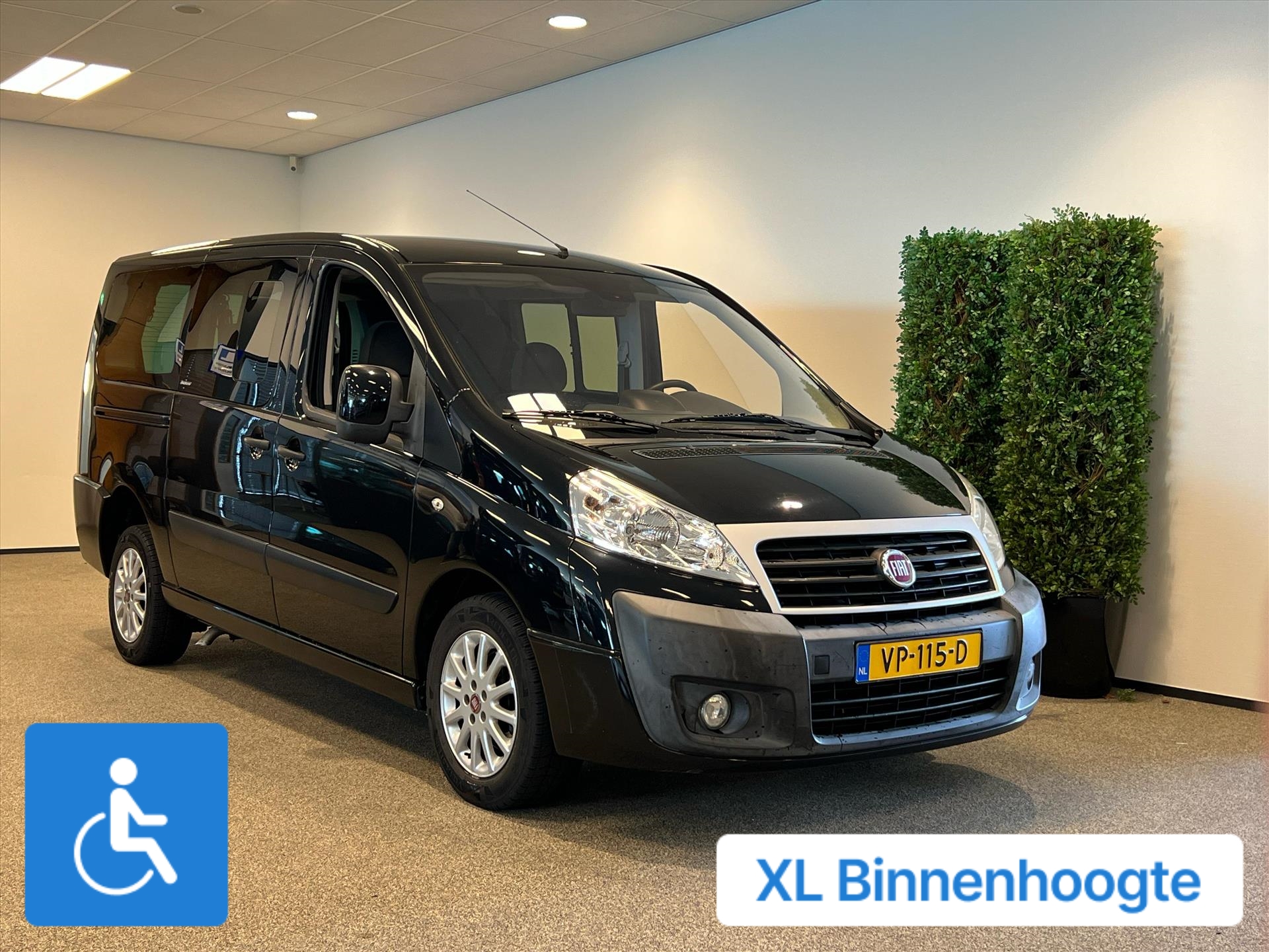 Fiat Scudo Rolstoelbus Bodemverlaging XXL-Ombouw 150cm