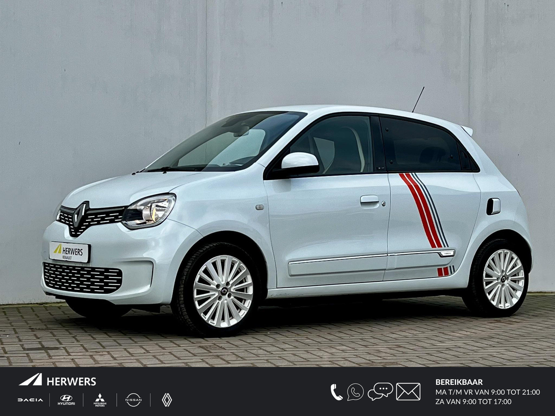 Renault Twingo Z.E. R80 Série Limitée Vibes / Dealer onderhouden / Koopaccu SoH 96.19 % / Stoelverwarming / Navigatie / Apple Carplay Anroid / 16"LM wielen / Winterwielenset /