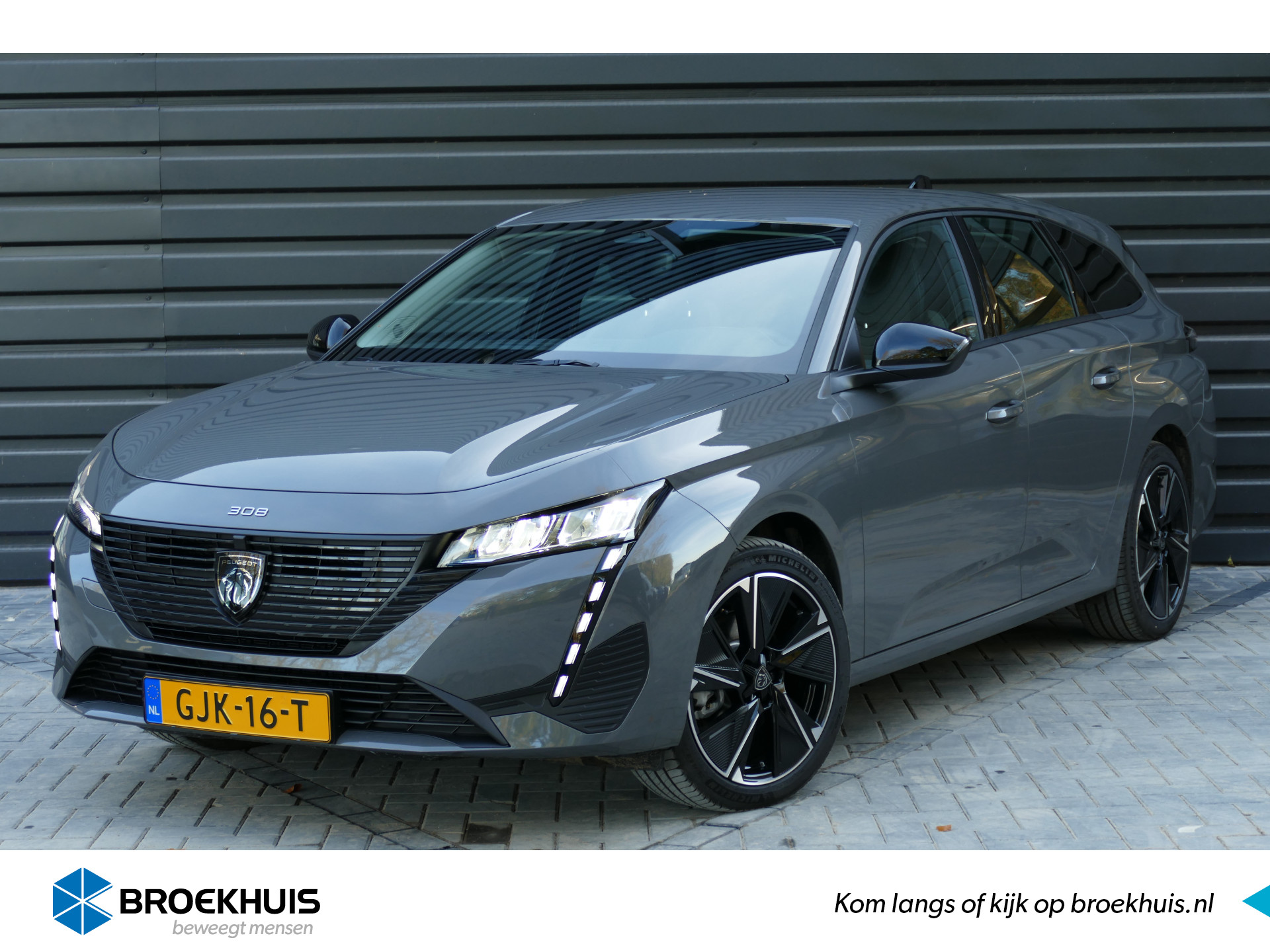 Peugeot E-308 SW 157PK 54KWH STYLE / NAVI / LED / CLIMA / PDC / 18" LMV / BLUETOOTH / ADAPT. CRUISECONTROL / 1E EIGENAAR / NIEUWSTAAT !!