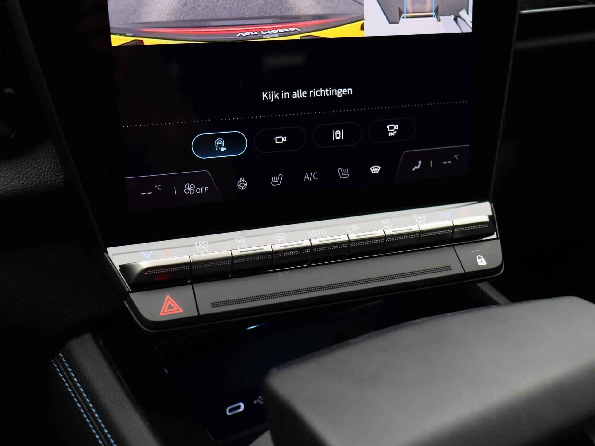 Renault Espace E-Tech Hybrid 200 esprit Alpine 7p.  | 7 ZITS | PANORAMADAK | NAVIGATIE | APPLE CARPLAY / ANDROID AUTO | ELEKTRISCHE VOORSTOELEN MET GEHEUGEN | STOELVERWARMING | ELEKTRISCHE ACHTERKLEP | STUURWIEL VERWARMD | LED KOPLAMPEN |  ADAPTIVE CRUISE CONTROL | 360-CAMERA | - 21/45