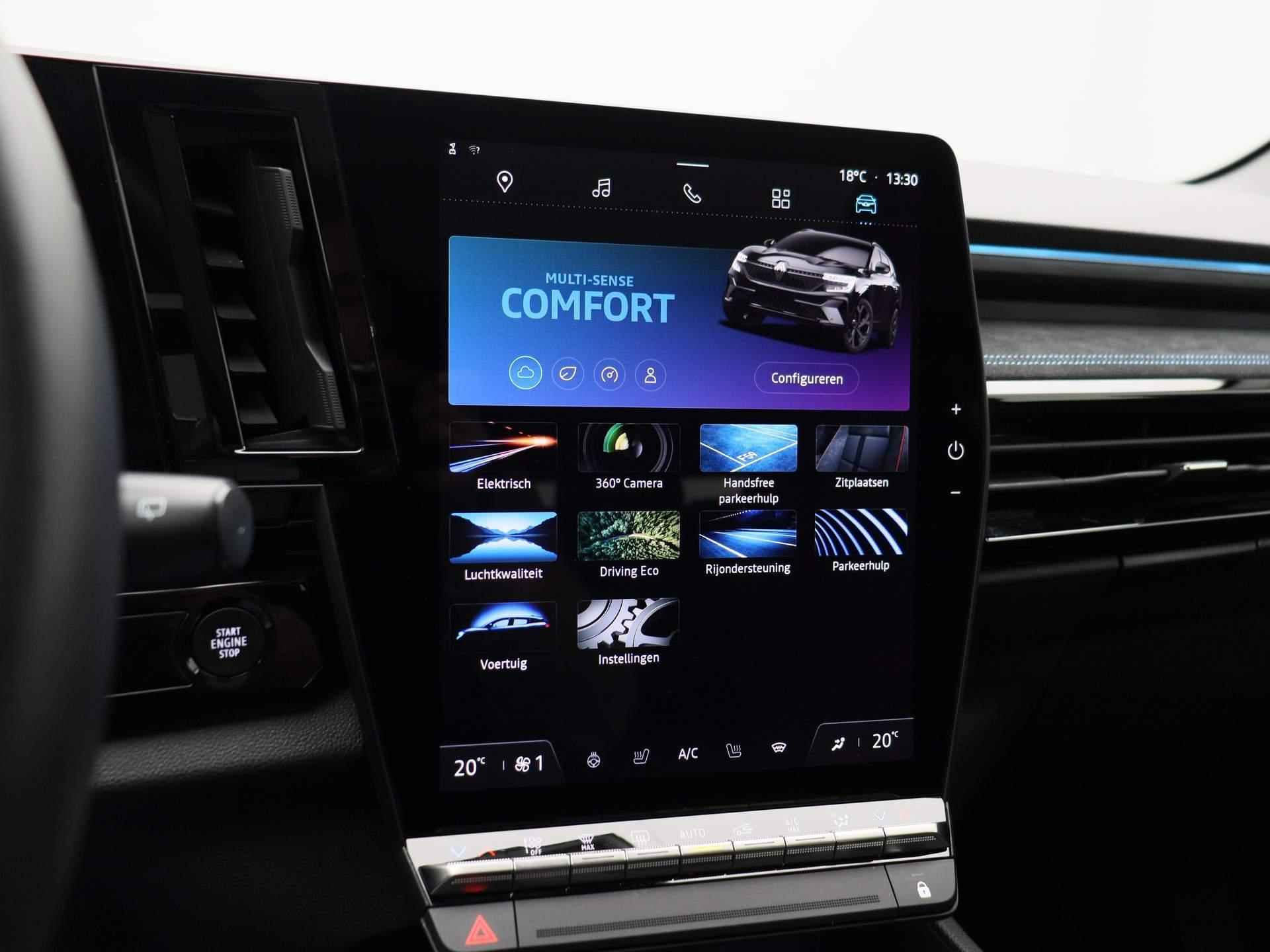 Renault Espace E-Tech Hybrid 200 esprit Alpine 7p.  | 7 ZITS | PANORAMADAK | NAVIGATIE | APPLE CARPLAY / ANDROID AUTO | ELEKTRISCHE VOORSTOELEN MET GEHEUGEN | STOELVERWARMING | ELEKTRISCHE ACHTERKLEP | STUURWIEL VERWARMD | LED KOPLAMPEN |  ADAPTIVE CRUISE CONTROL | 360-CAMERA | - 33/45