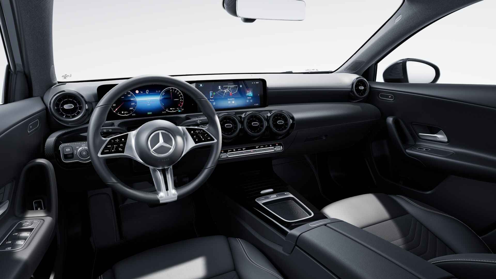 Mercedes-Benz A-Klasse 250 e LIMITED Edition | Parkeerpakket met achteruitrijcamera | Spiegelpakket | Verwarmde stoelen vooraan | Extra USB-poorten | Zitcomfortpakket | High-performance led-koplampen | - 19/22