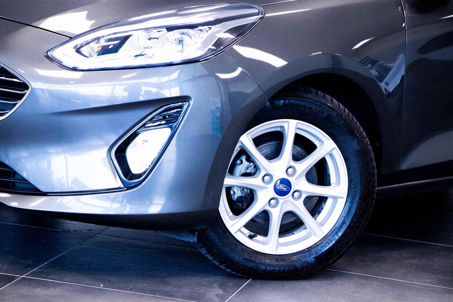 Ford Fiesta 1.0 EcoBoost Hybrid Titanium| Climate | Cruise | Navigatie | Park Tronic - 3/27